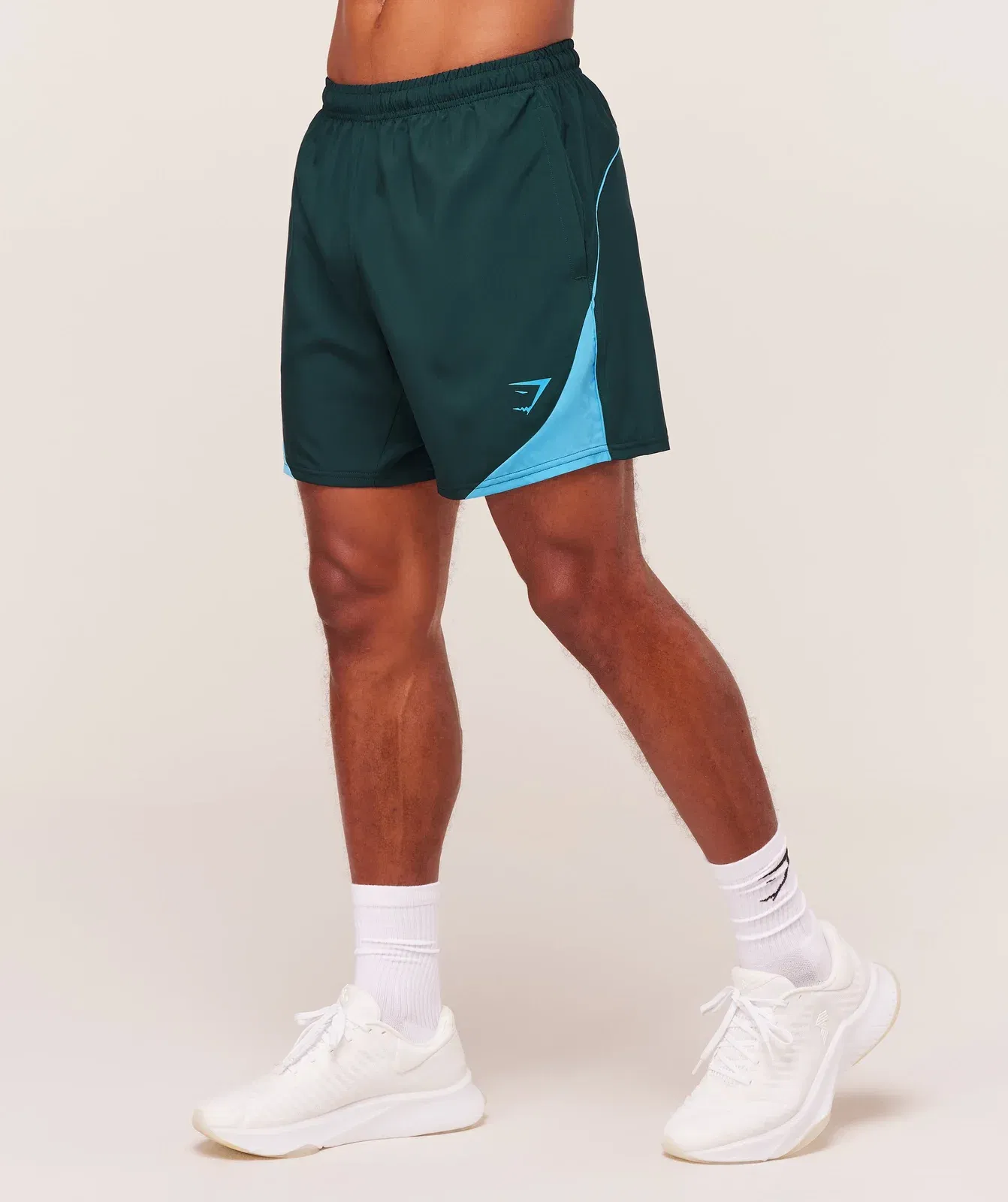 Gymshark Arrival Block 6" Shorts - Deep Petrol Blue