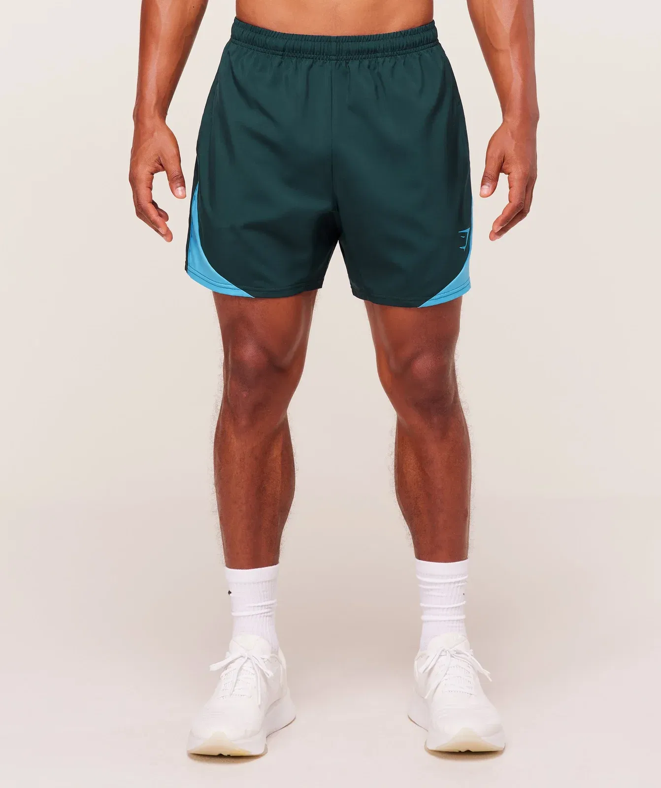 Gymshark Arrival Block 6" Shorts - Deep Petrol Blue