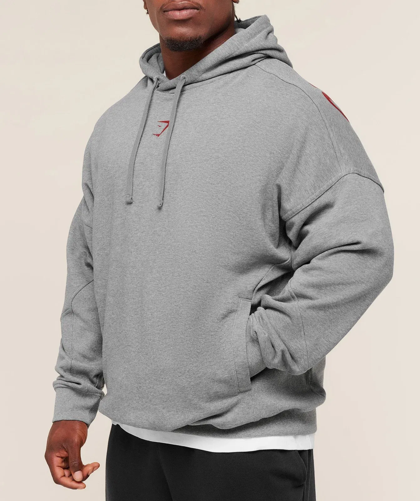 Gymshark Power Hoodie - Charcoal Core Marl