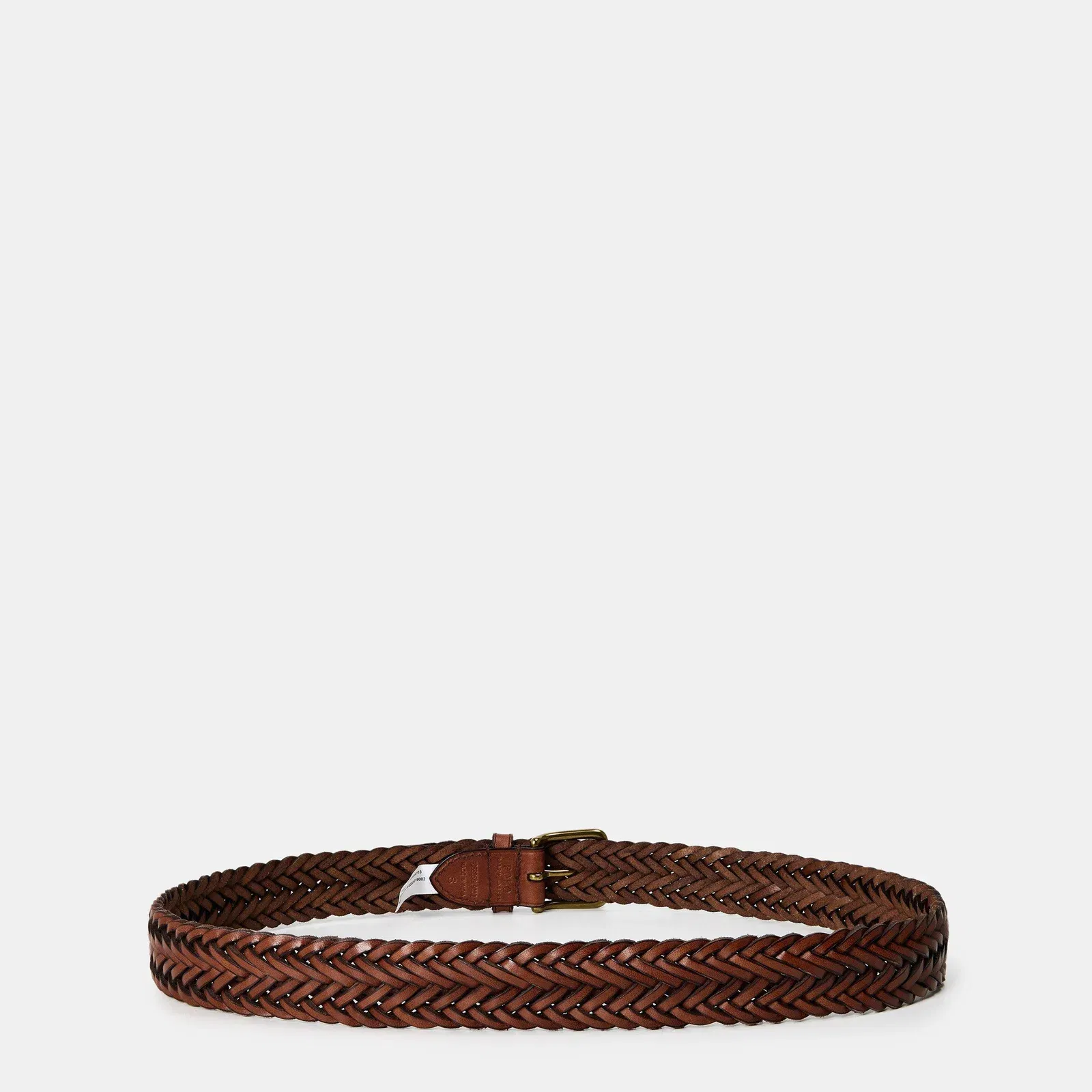 Men's Smooth Weave Leather Belt