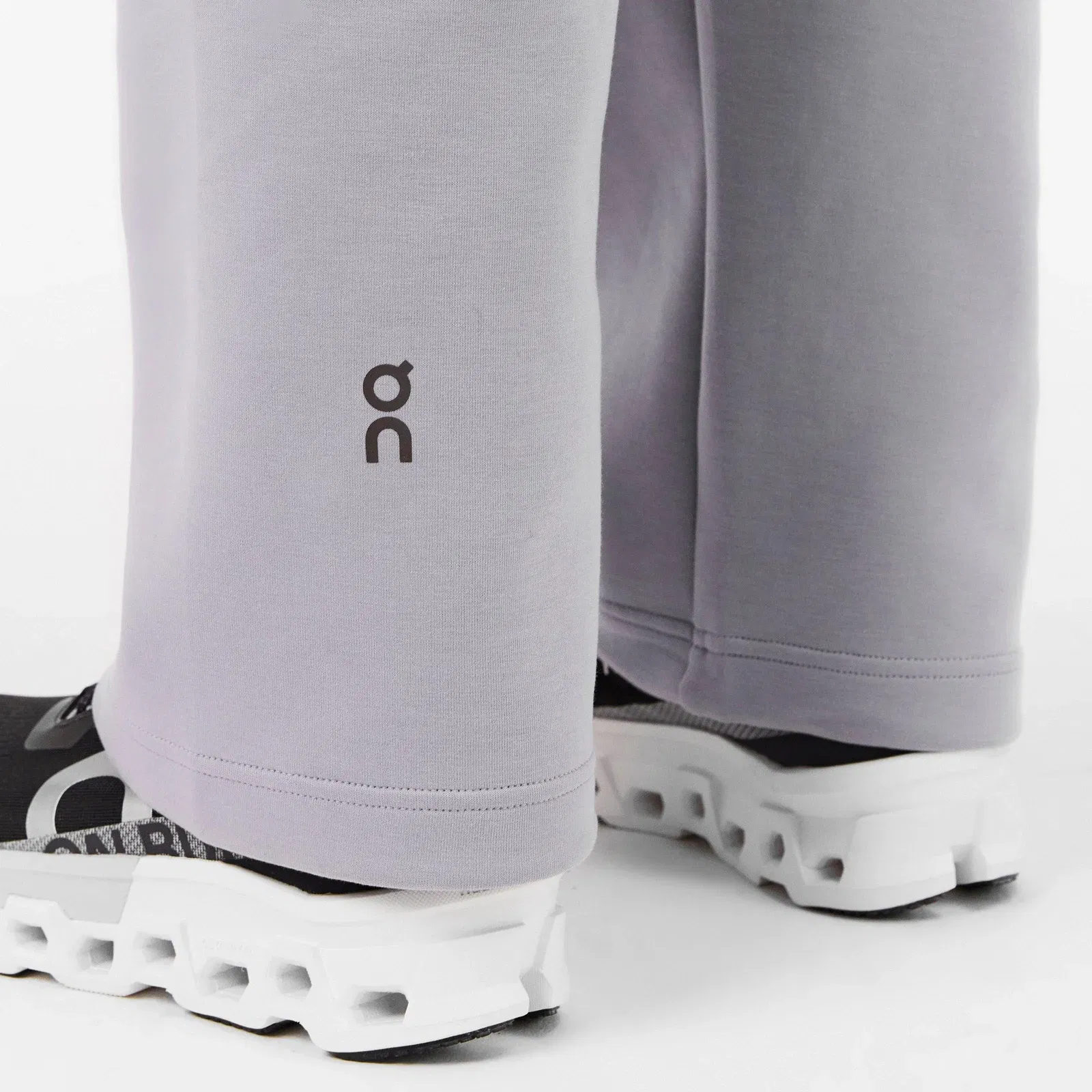 Women's Open Hem Fleece Jogging Bottoms, Open Hem Design