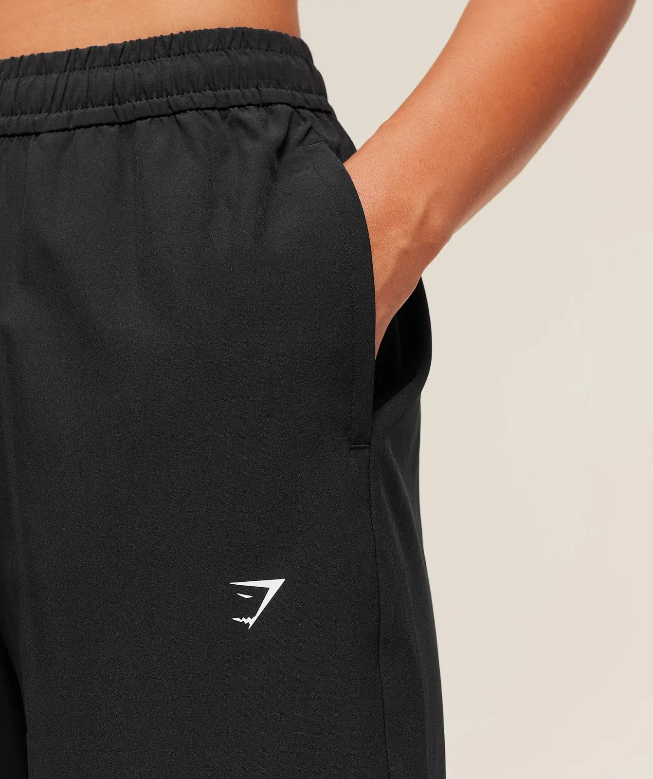 Gymshark Training Everyday Woven Straight Leg Pant - Black