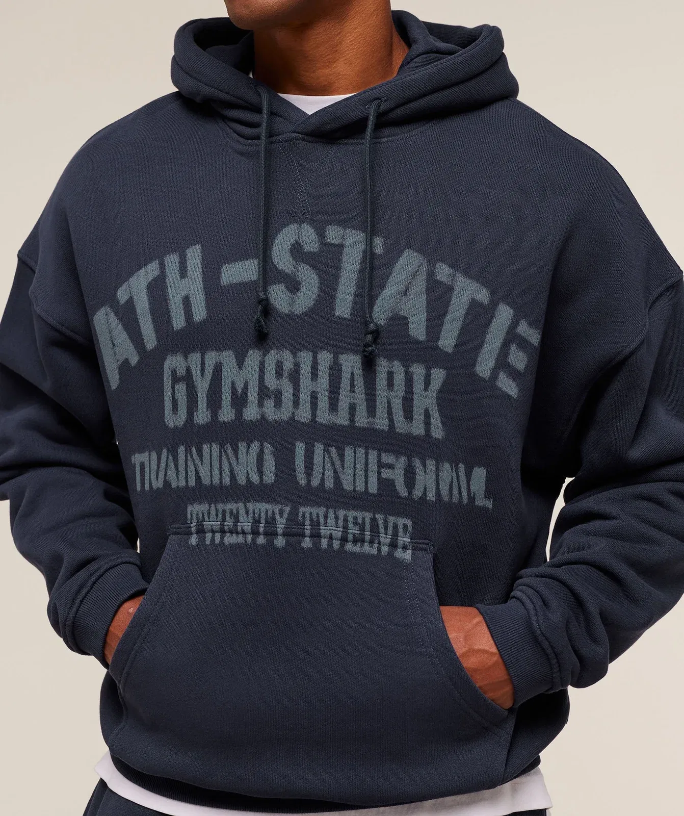 Gymshark Collegiate Hoodie - Heavy Blue