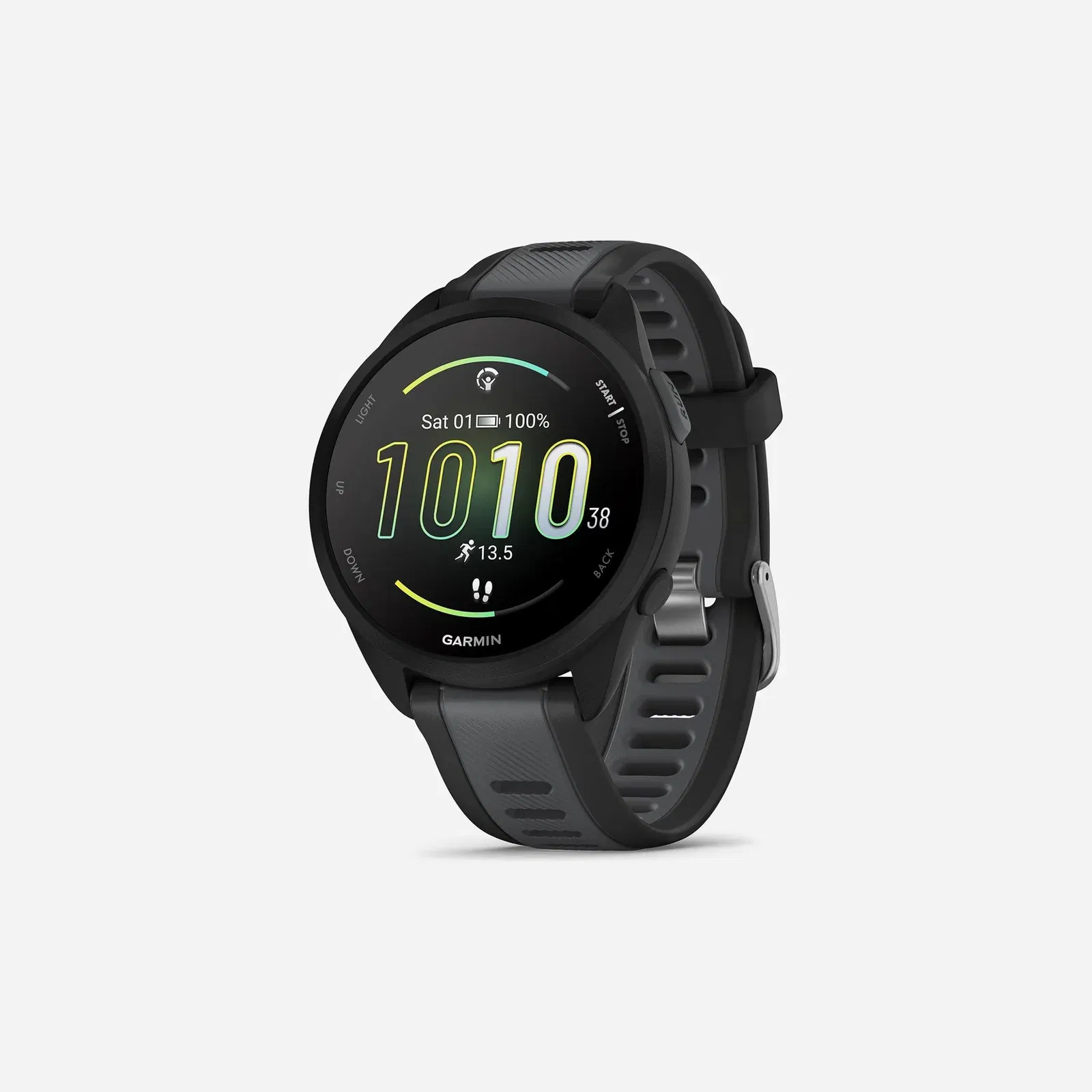 Garmin Forerunner 165 Music, Running Smartwatch, Colorful Amoled Display, Training Metrics and Recovery Insights, Music on Your Wrist, Black