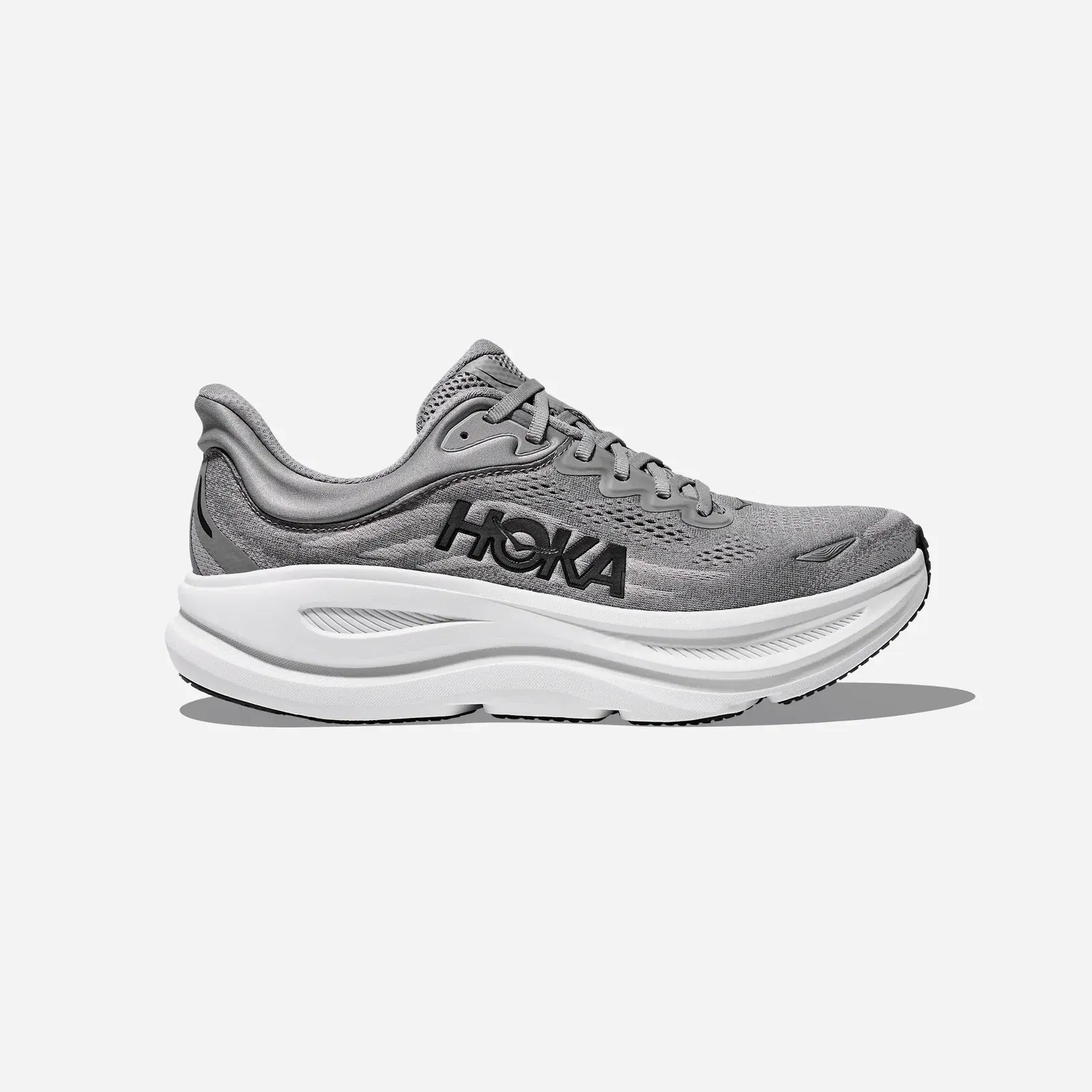 Hoka Bondi 9 Galactic Grey Stellar Grey Regular