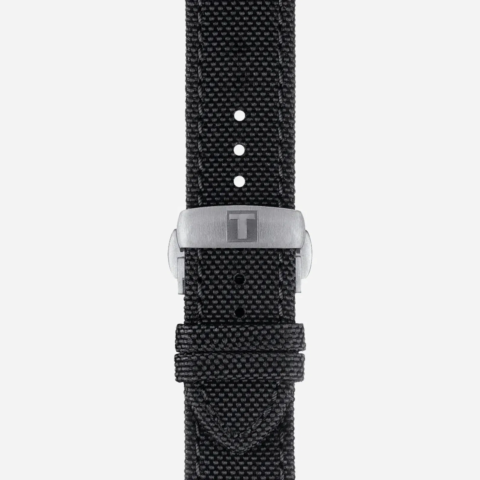 Tissot Seastar 1000 Powermatic 80 Black Dial Black Fabric Strap Watch