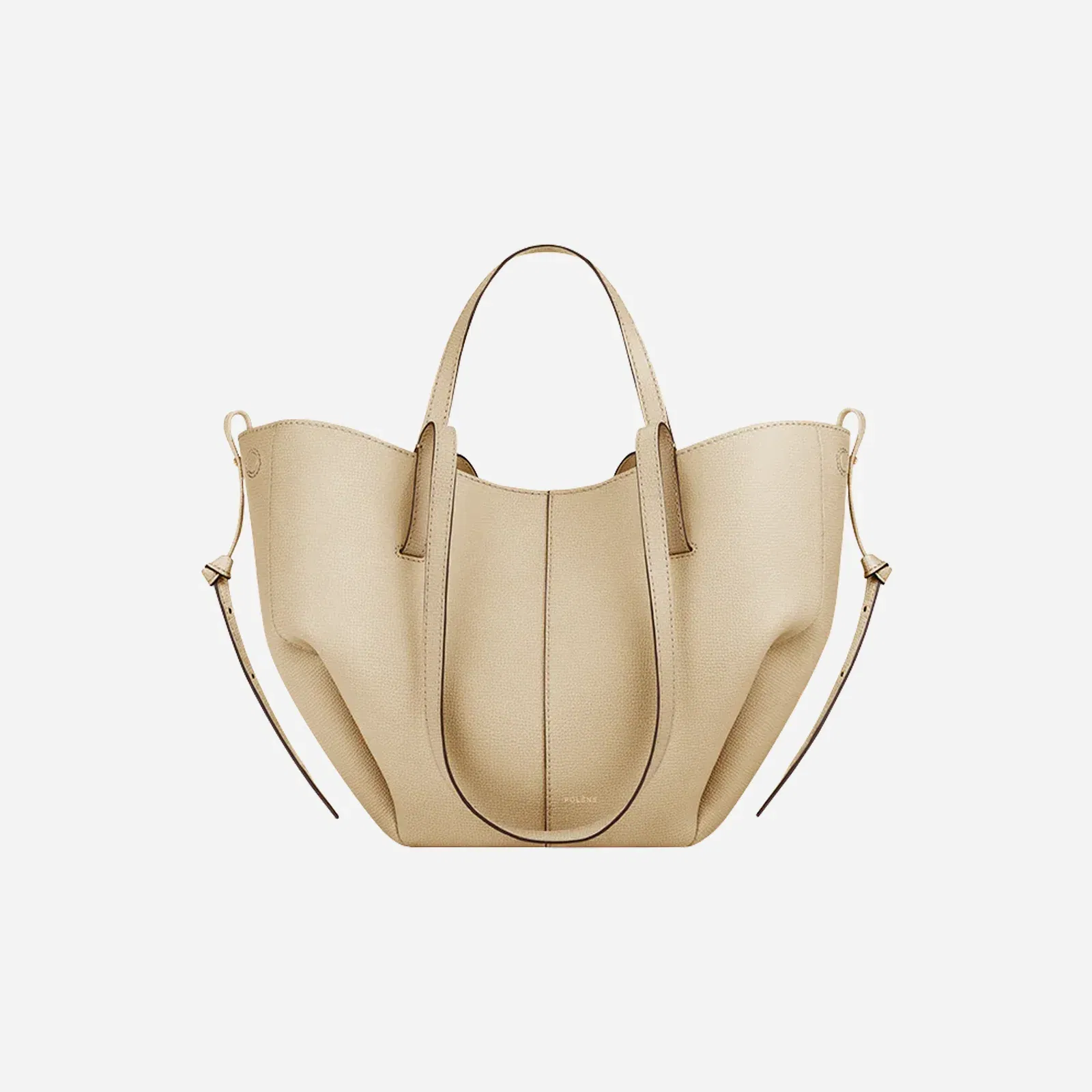 Polene Cyme Mini Textured Sand