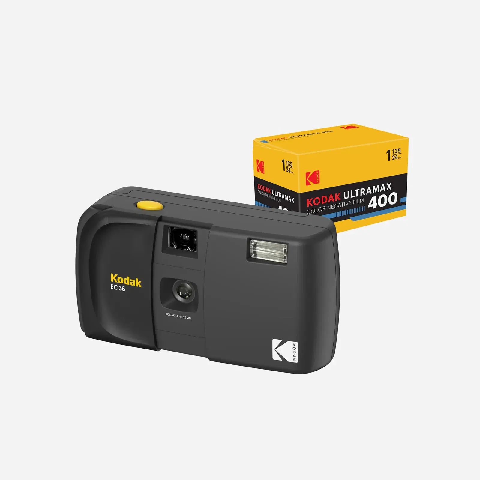 Kodak EC35 35mm Film Camera Midnight Black