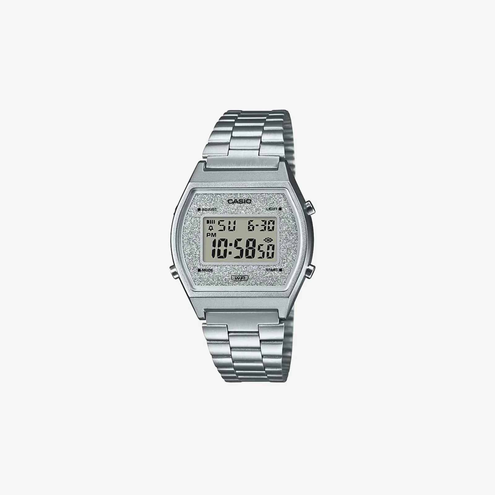 Casio B640WDG-7DF Digital Quartz Silver Stainless Steel Unisex Watch