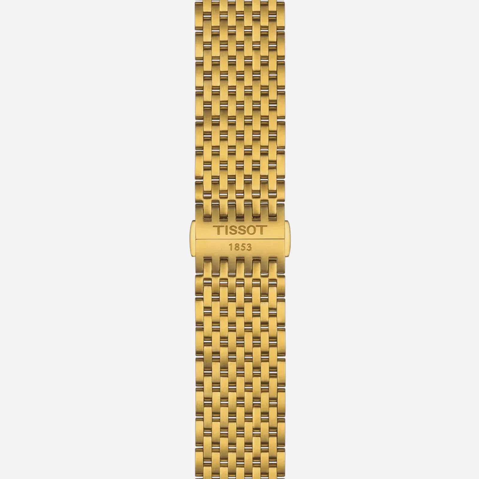 Tissot Everytime 40mm Leaf Dial Yellow Gold Stainless Steel Yellow Gold PVD Strap Watch