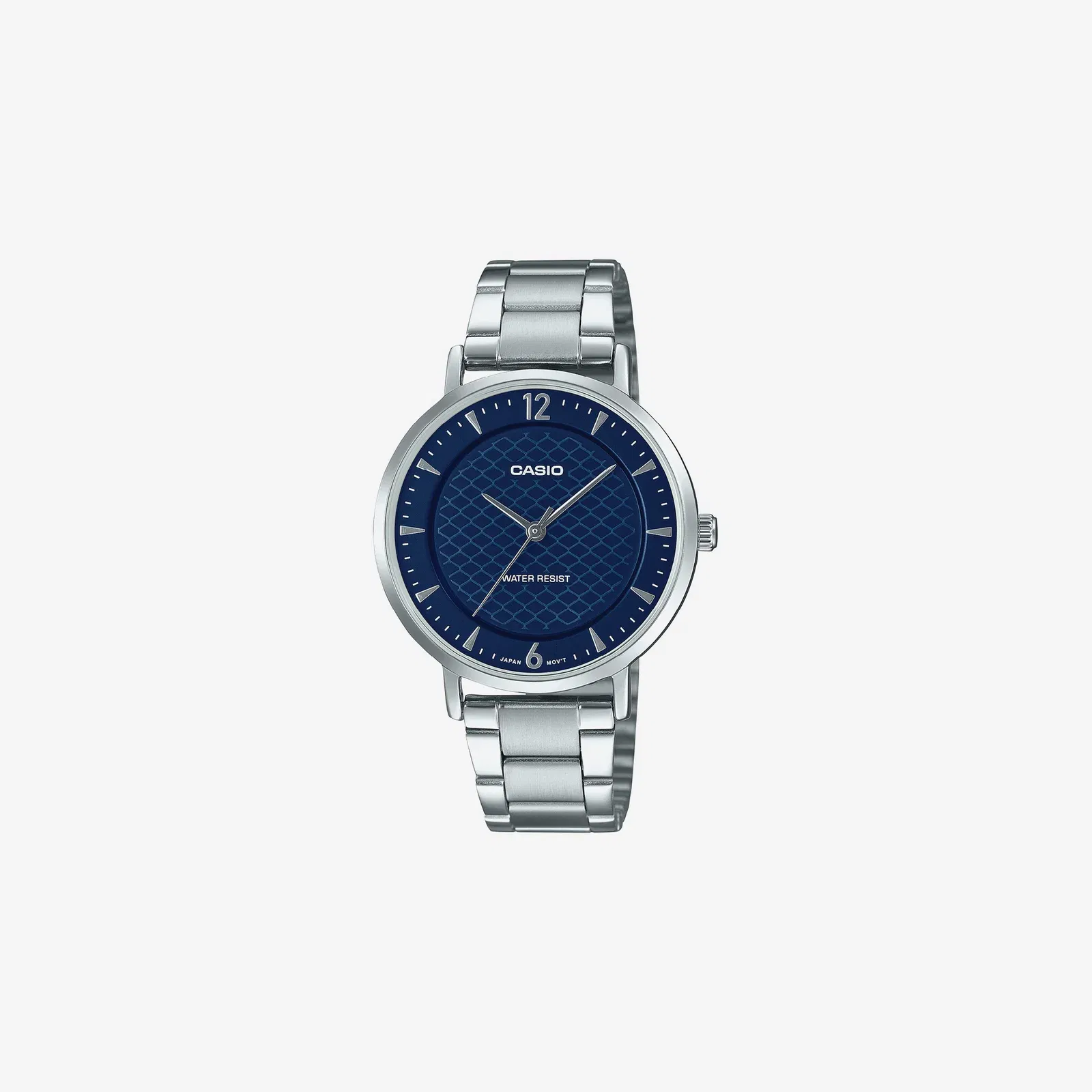 Casio Enticer LTP-VT04D-2ADF Quartz Blue Dial Analog Stainless Steel