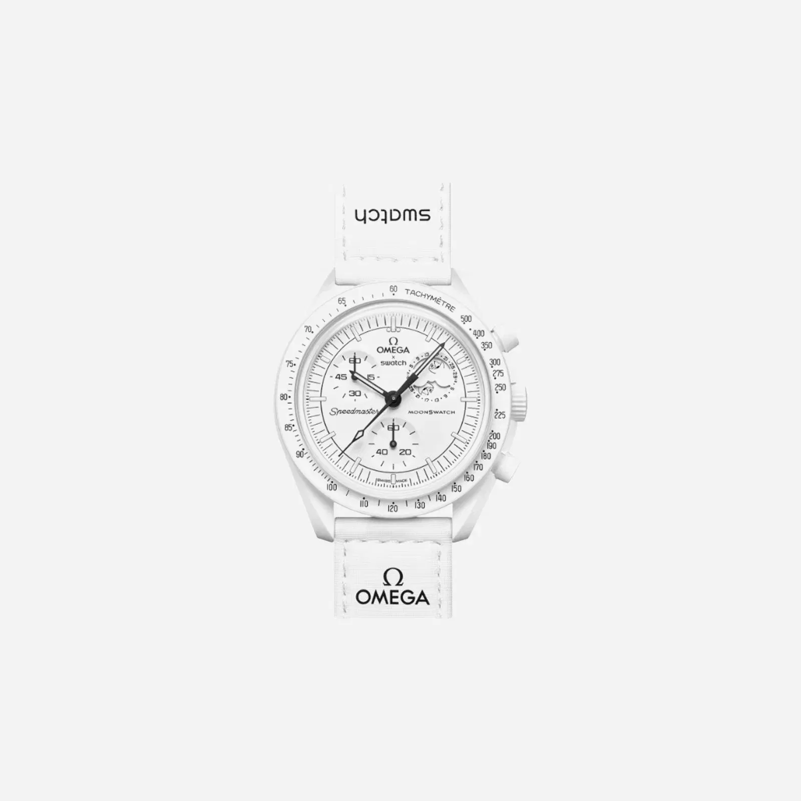 Swatch X Omega Bioceramic Moonswatch Mission To Moonphase Snoopy