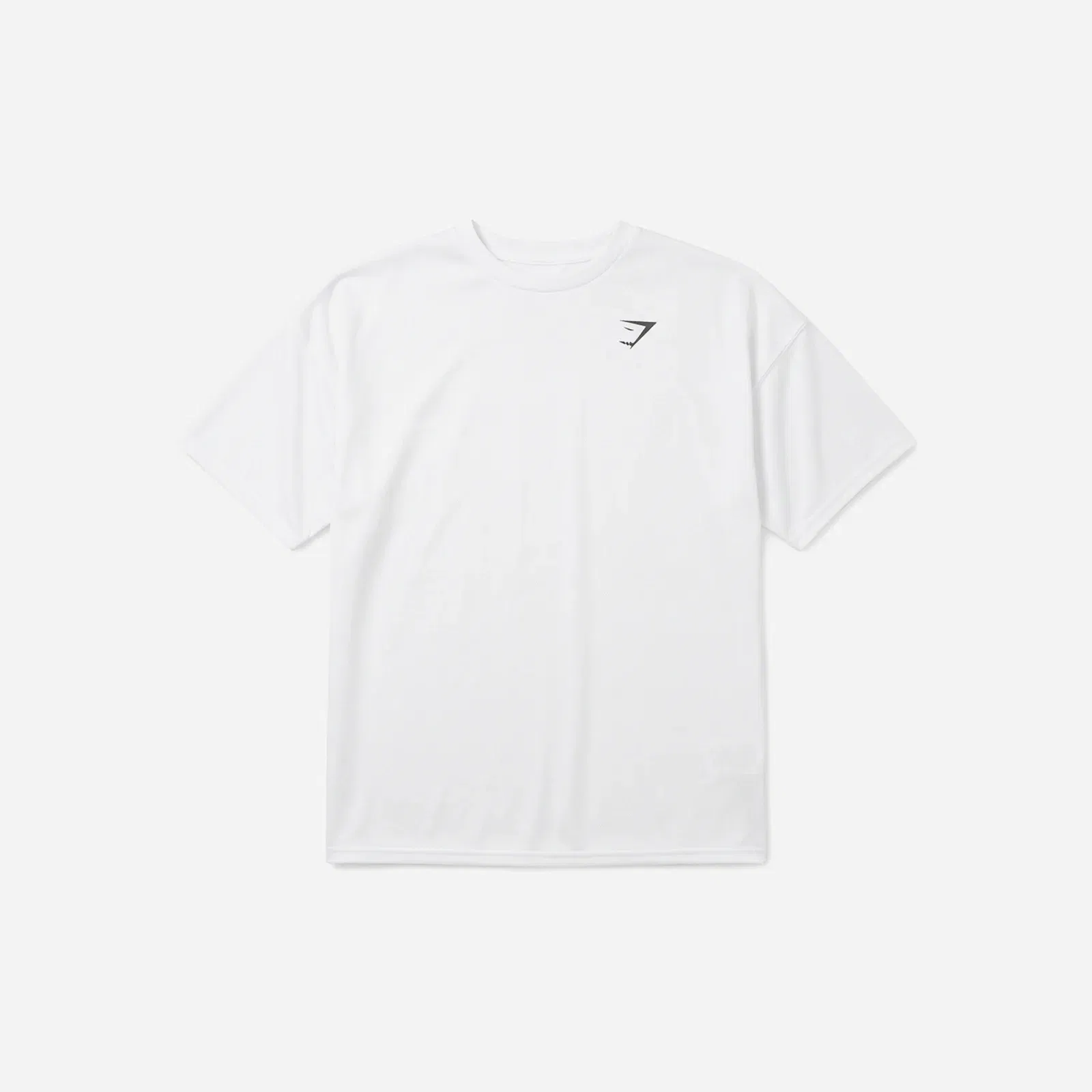 Gymshark Oversized Performance T-Shirt White Oversized Fit