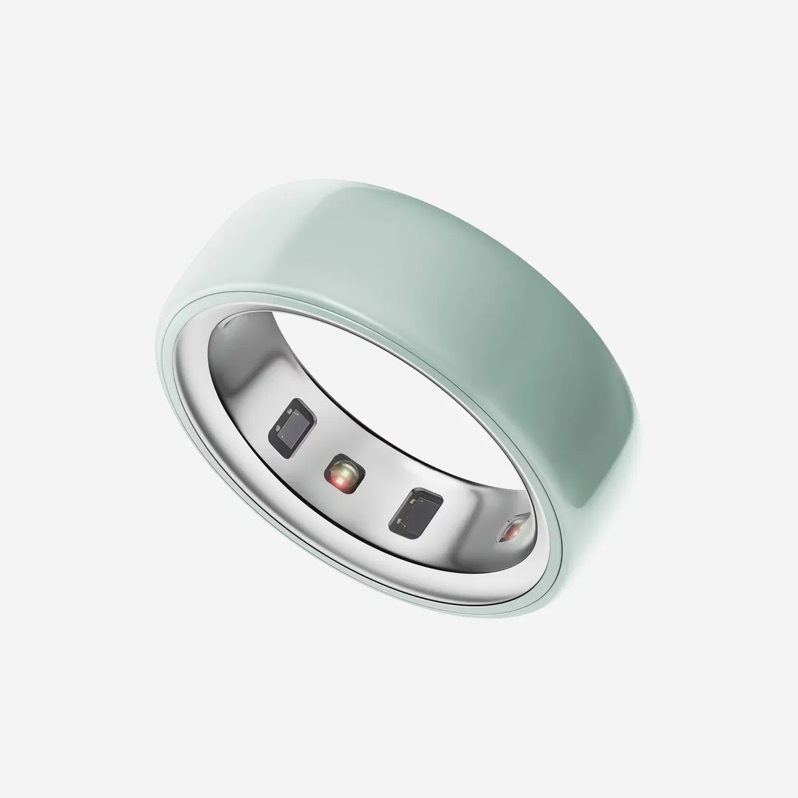 Oura Ring 4 Ceramic Tide (Includes Free Size Kit)