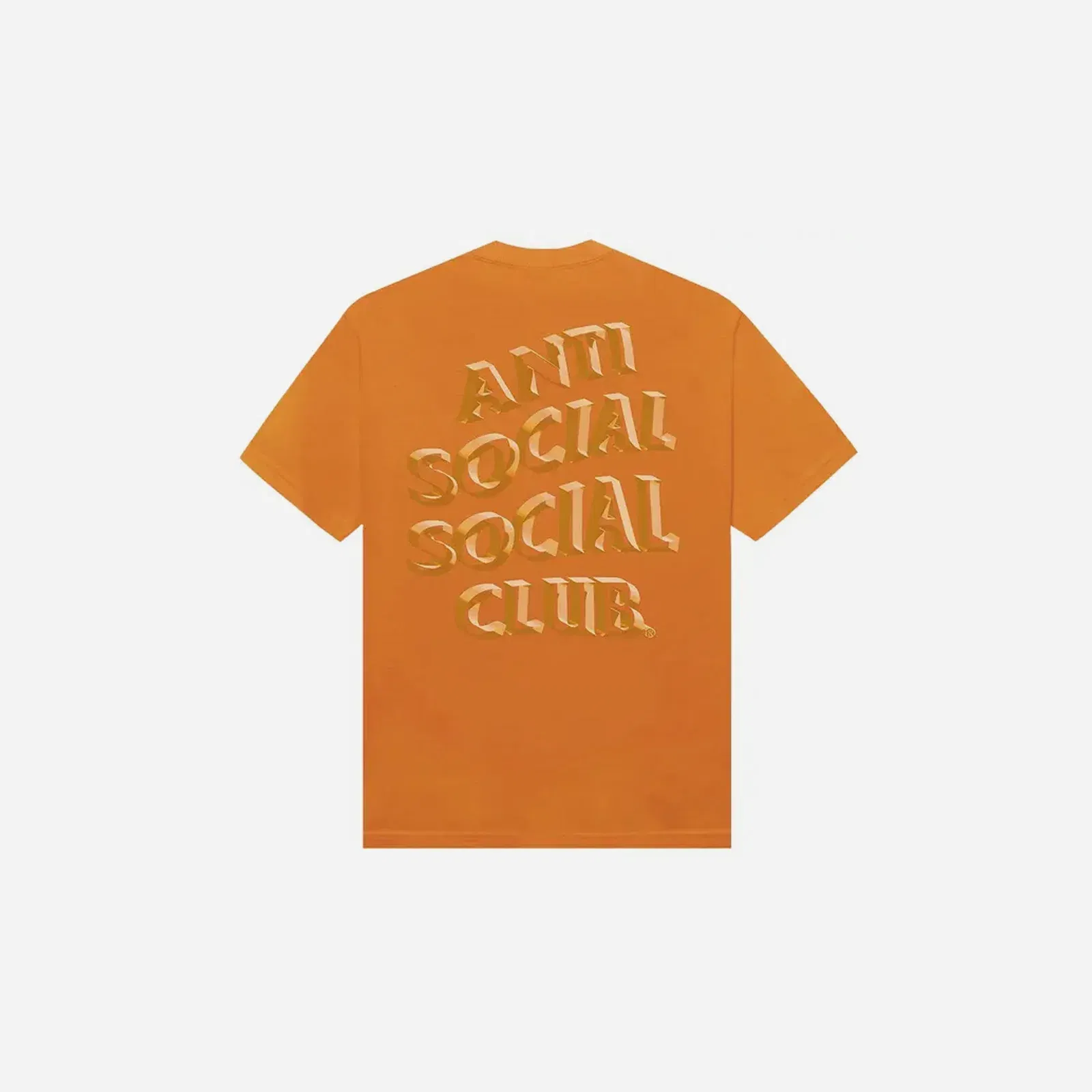 Anti Social Social Club Deeper Than Usual Orange Sherbet Tee