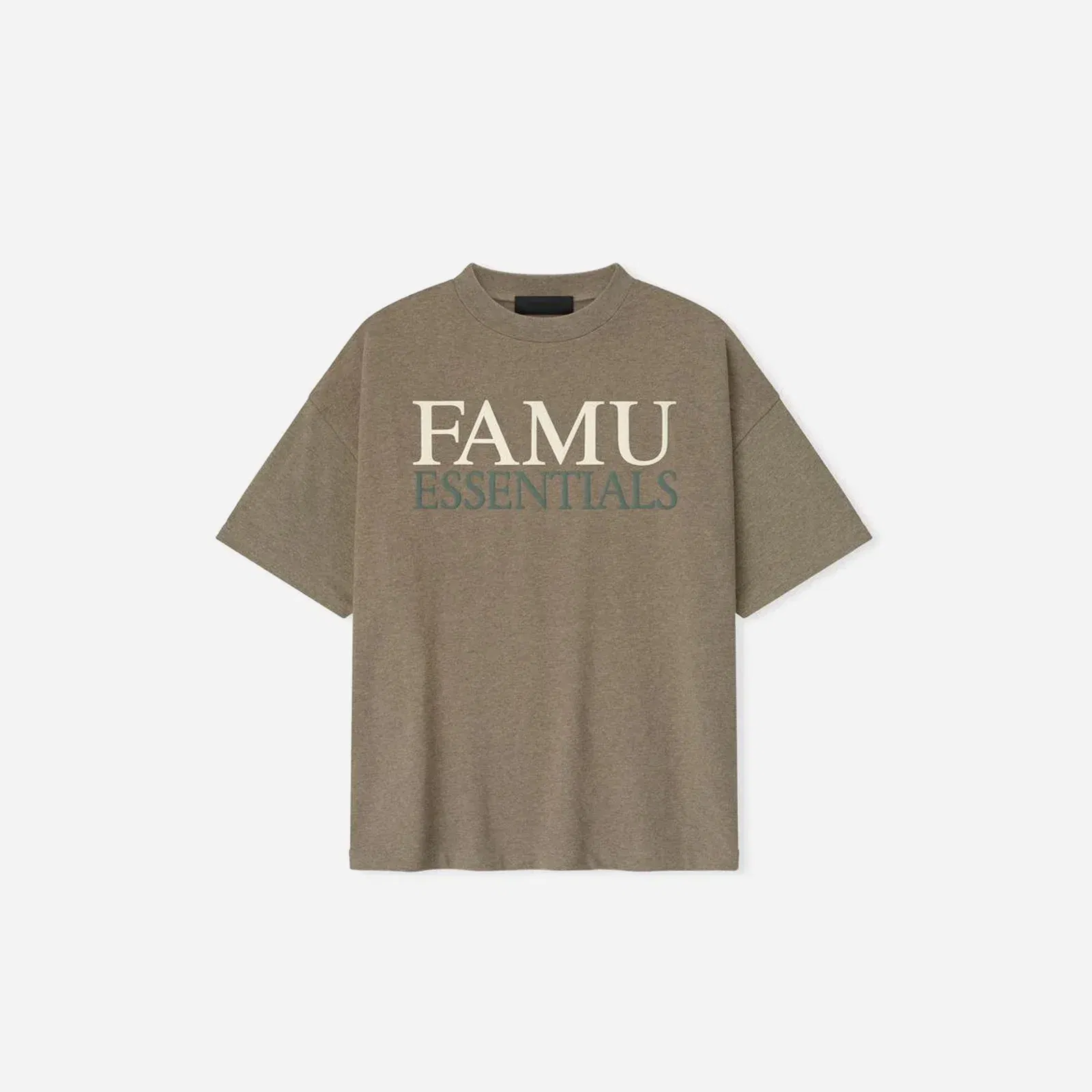 Fear Of God Essentials FAMU 90s T-Shirt Homestead Heather