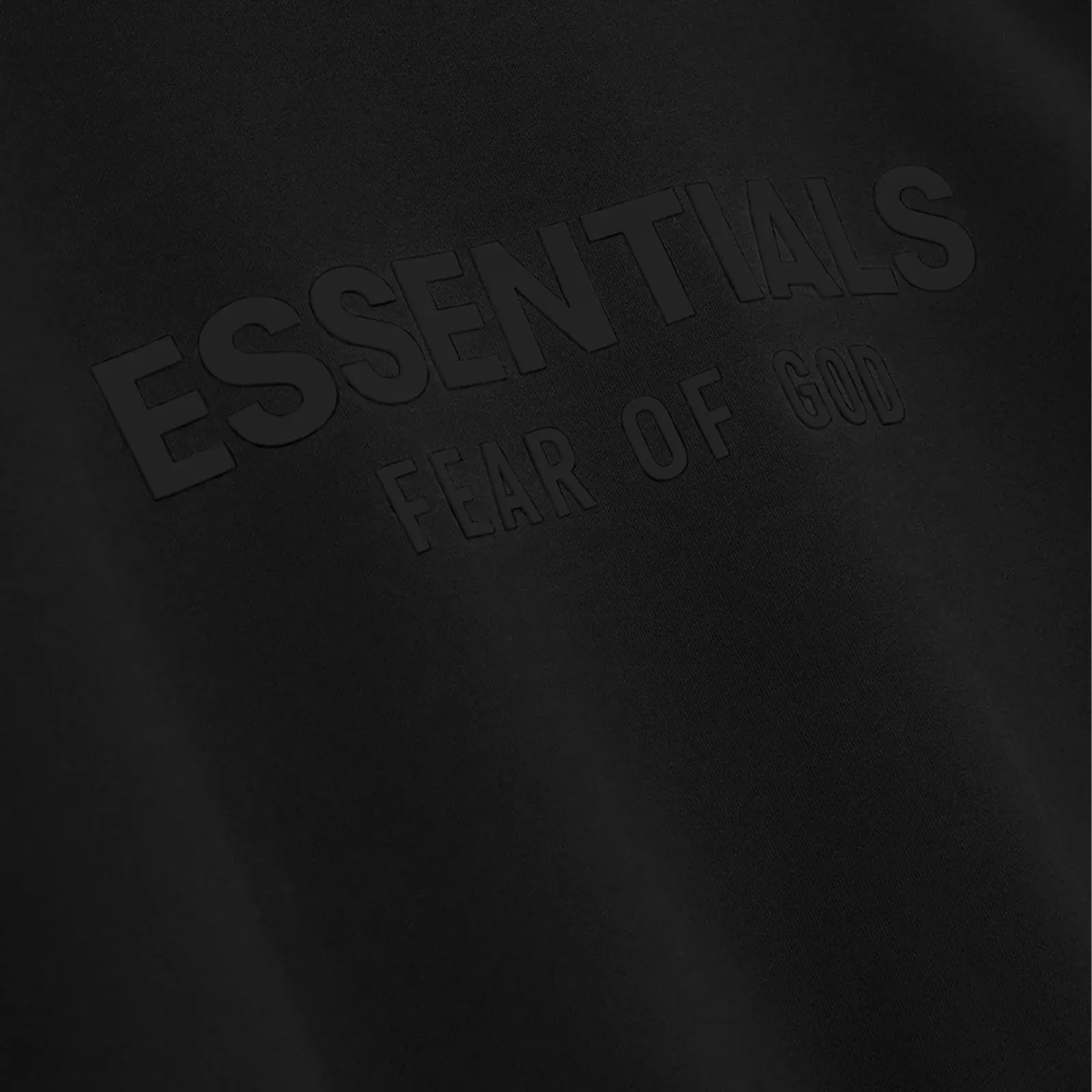 Fear Of God Essentials Classic Hoodie Vintage Black