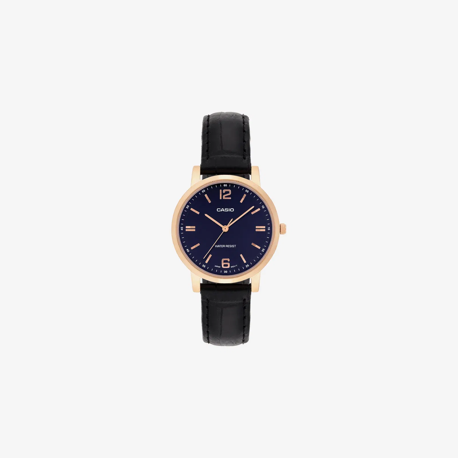 Casio Enticer LTP-SN5YRL-2A Quartz Blue Dial Analog Leather Watch