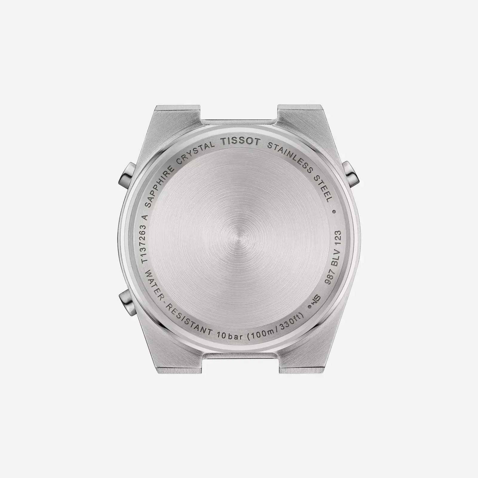 Tissot PRX Digital Quartz Dial Silver Stainless Steel Watch 35mm