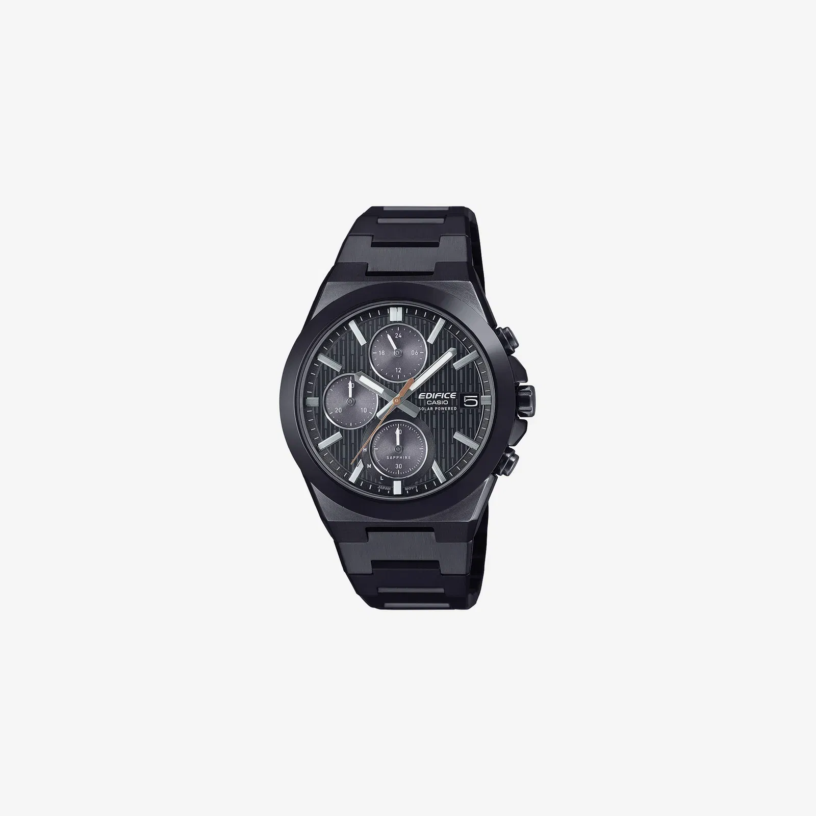 Casio Edifice EFS-S650DC-1ADF Quartz Black Dial Chronograph Stainless Steel Watch