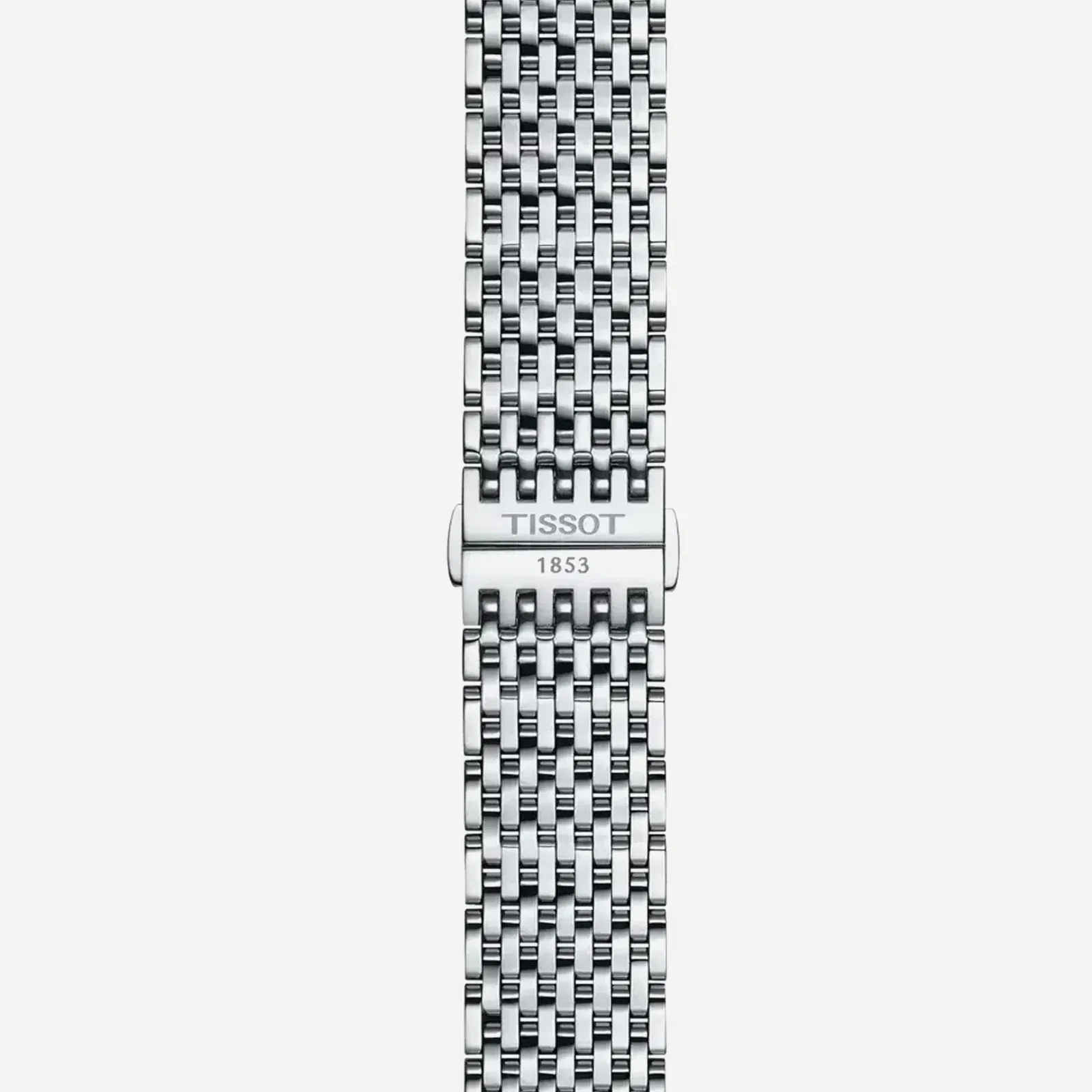 Tissot Everytime 40mm Leaf Dial Silver Stainless Steel Watch