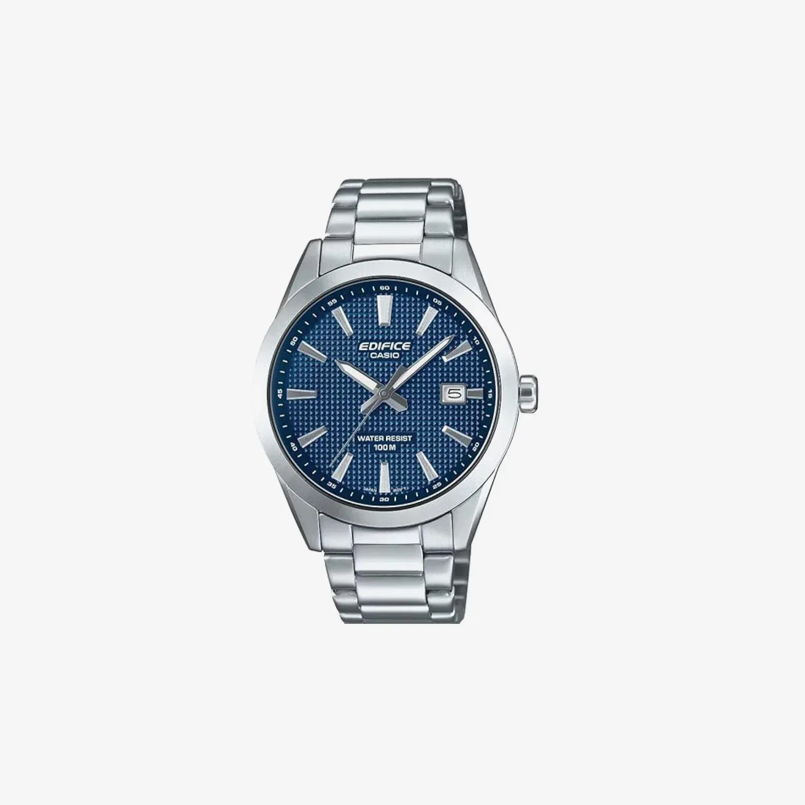Casio Edifice EFV-160D-2AVDF Blue Analog dial Stainless Steel Band Watch