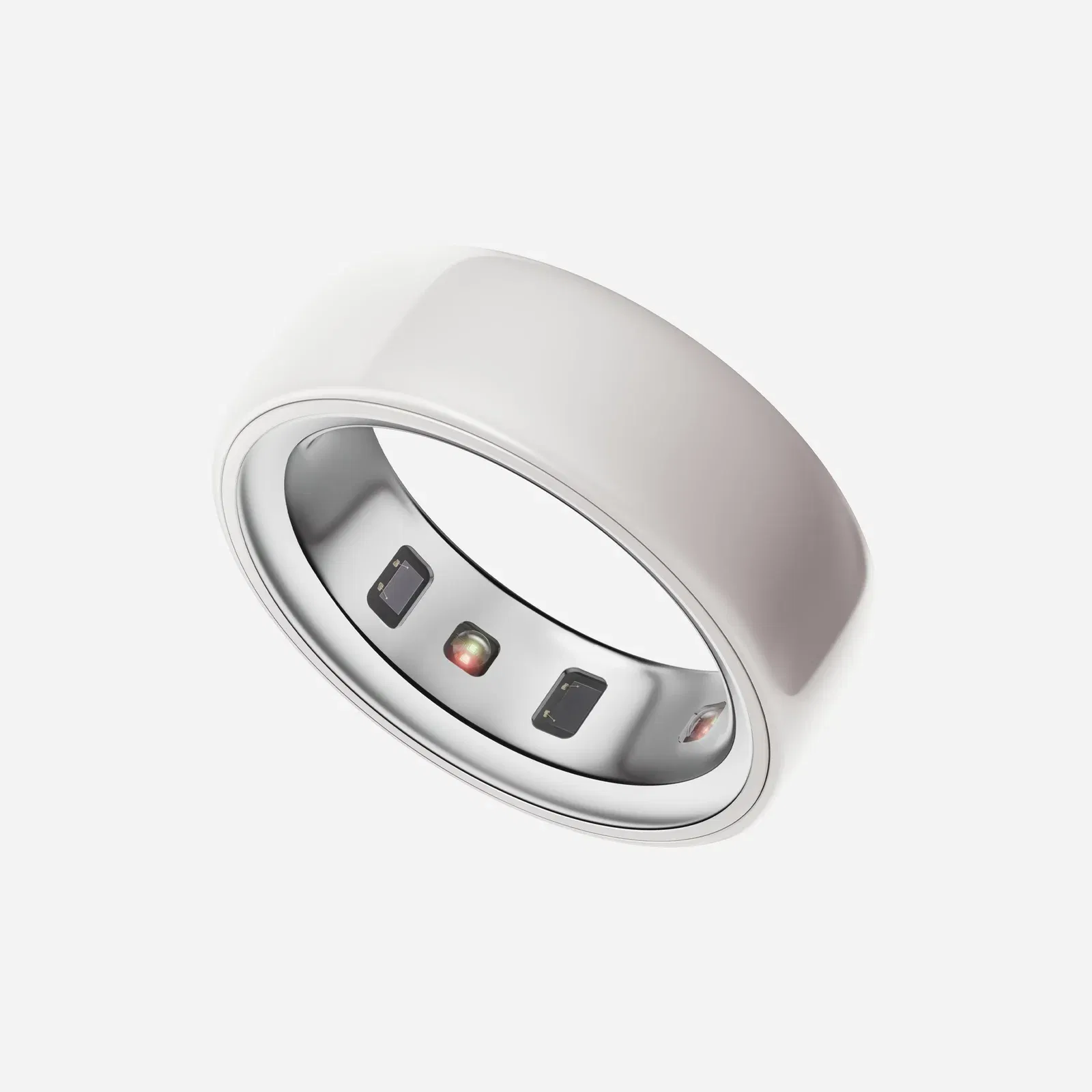 Oura Ring 4 Ceramic Cloud (Includes Free Size Kit)