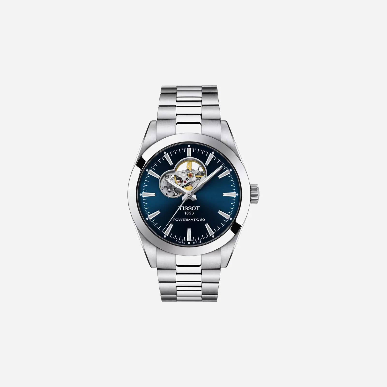 Tissot Gentleman Open Heart 40Mm T1274071104101