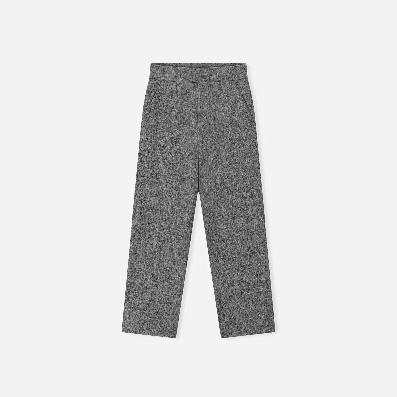 Fear Of God Mouline Wool Casual Flat Front Pant Off White/Black