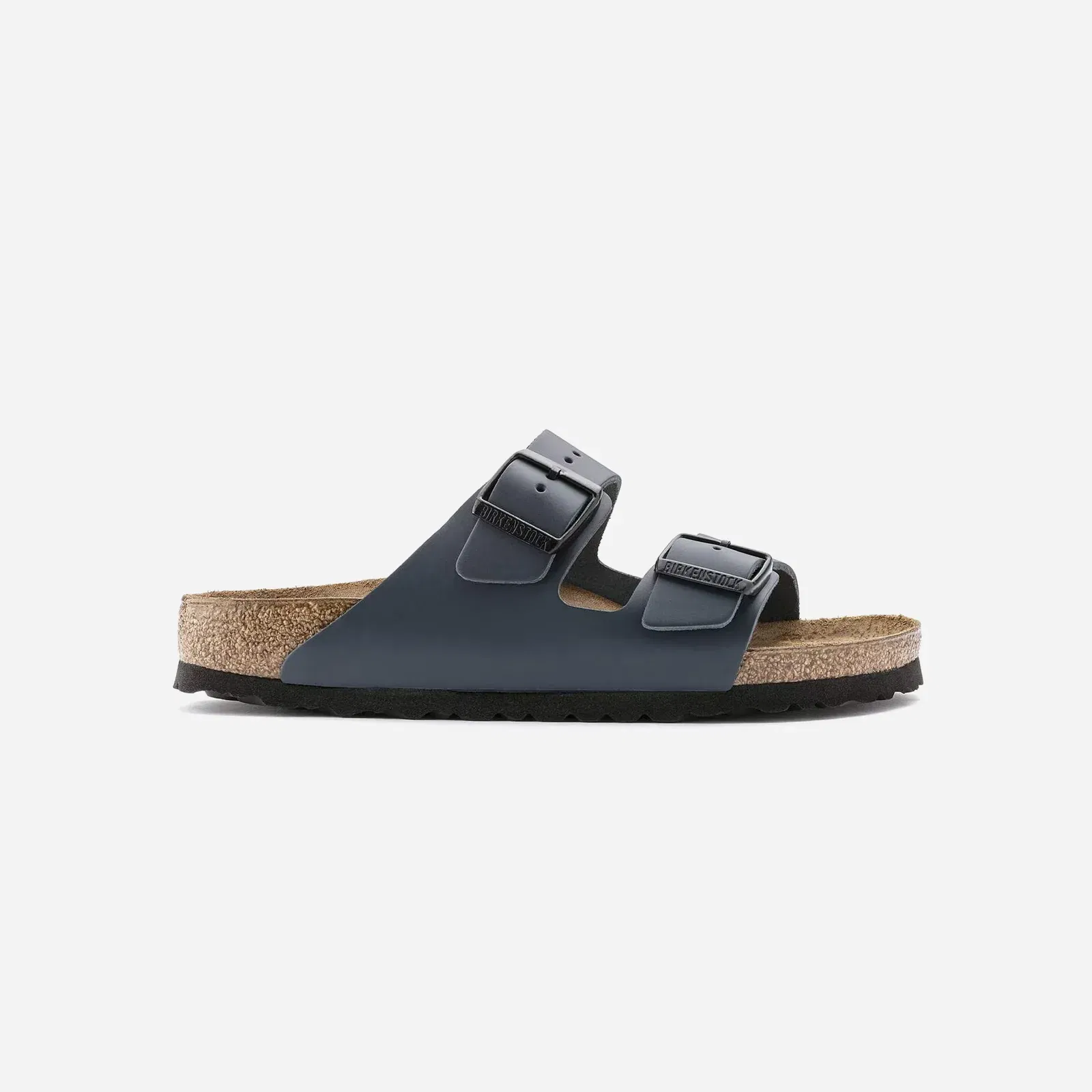 Birkenstock Arizona Natural Leather Blue Regular Fit