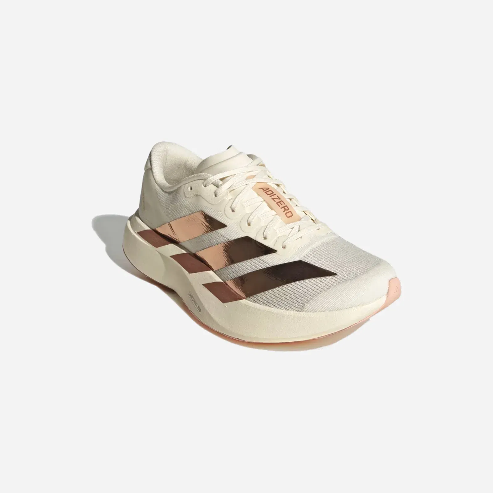 Adidas Adidas Adizero Evo SL 'Metallic Stripes Off White Copper'