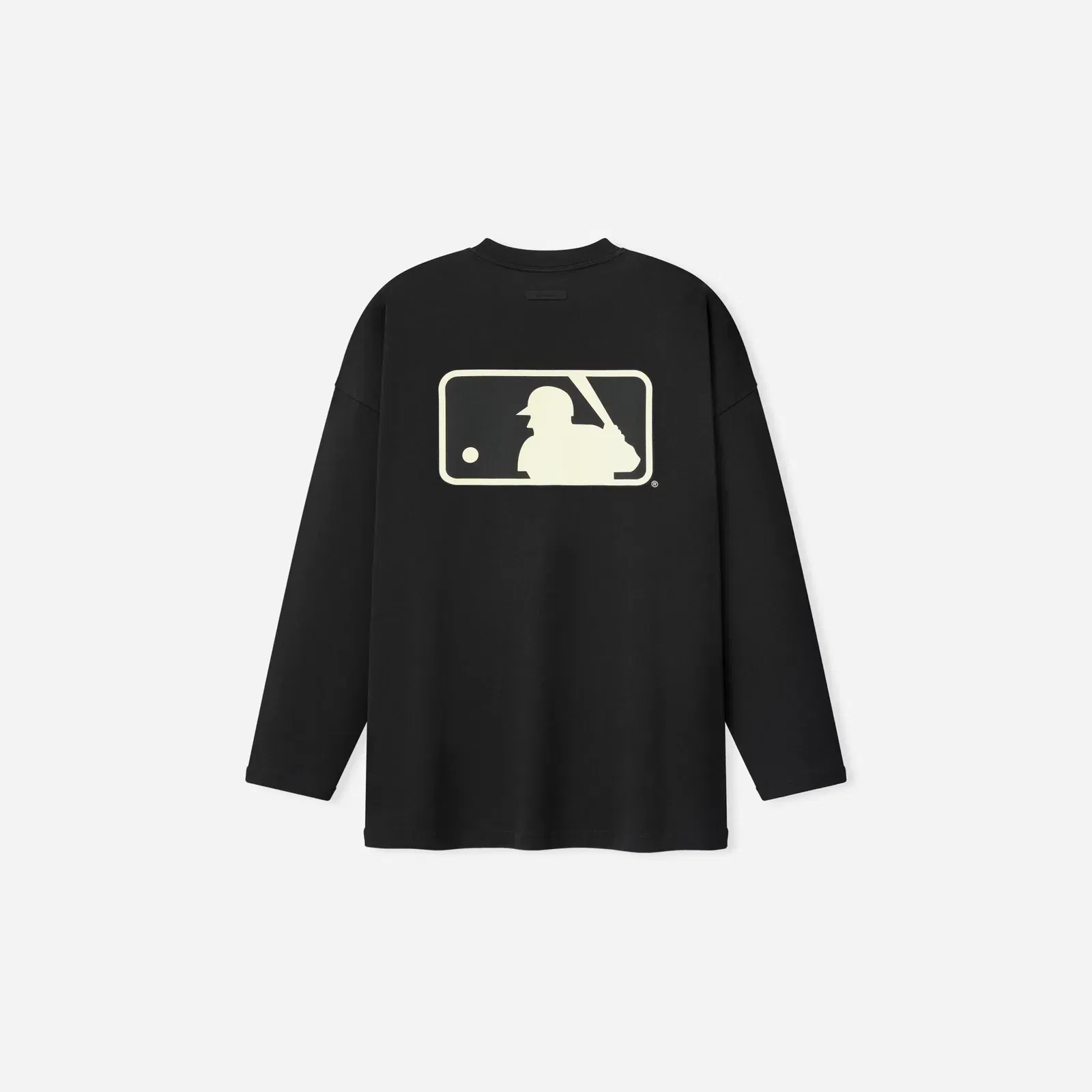 Fear Of God Essentials MLB Boxy Long Sleeve T-Shirt Black