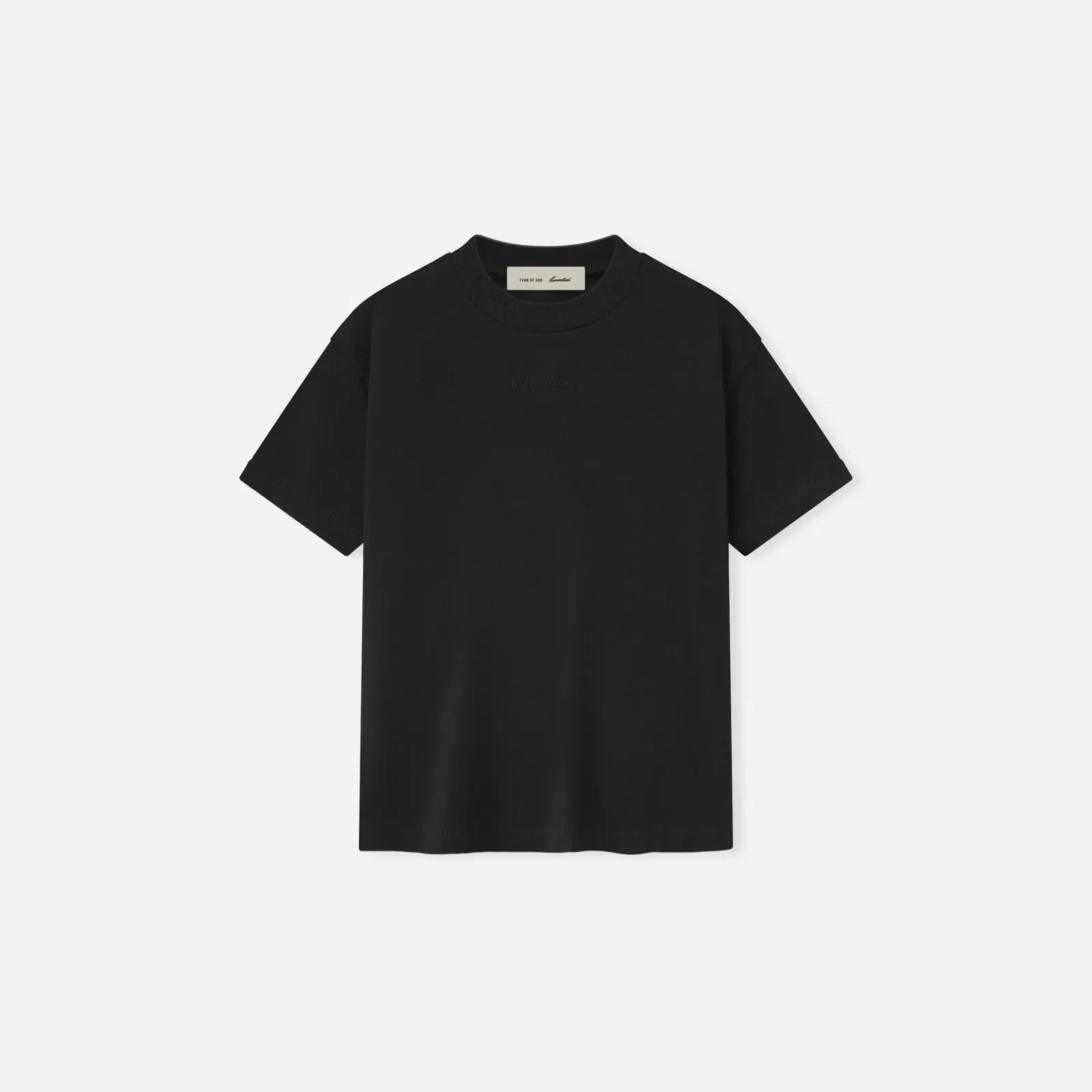 Fear Of God Essentials Kids Signature 90s T-Shirt Black