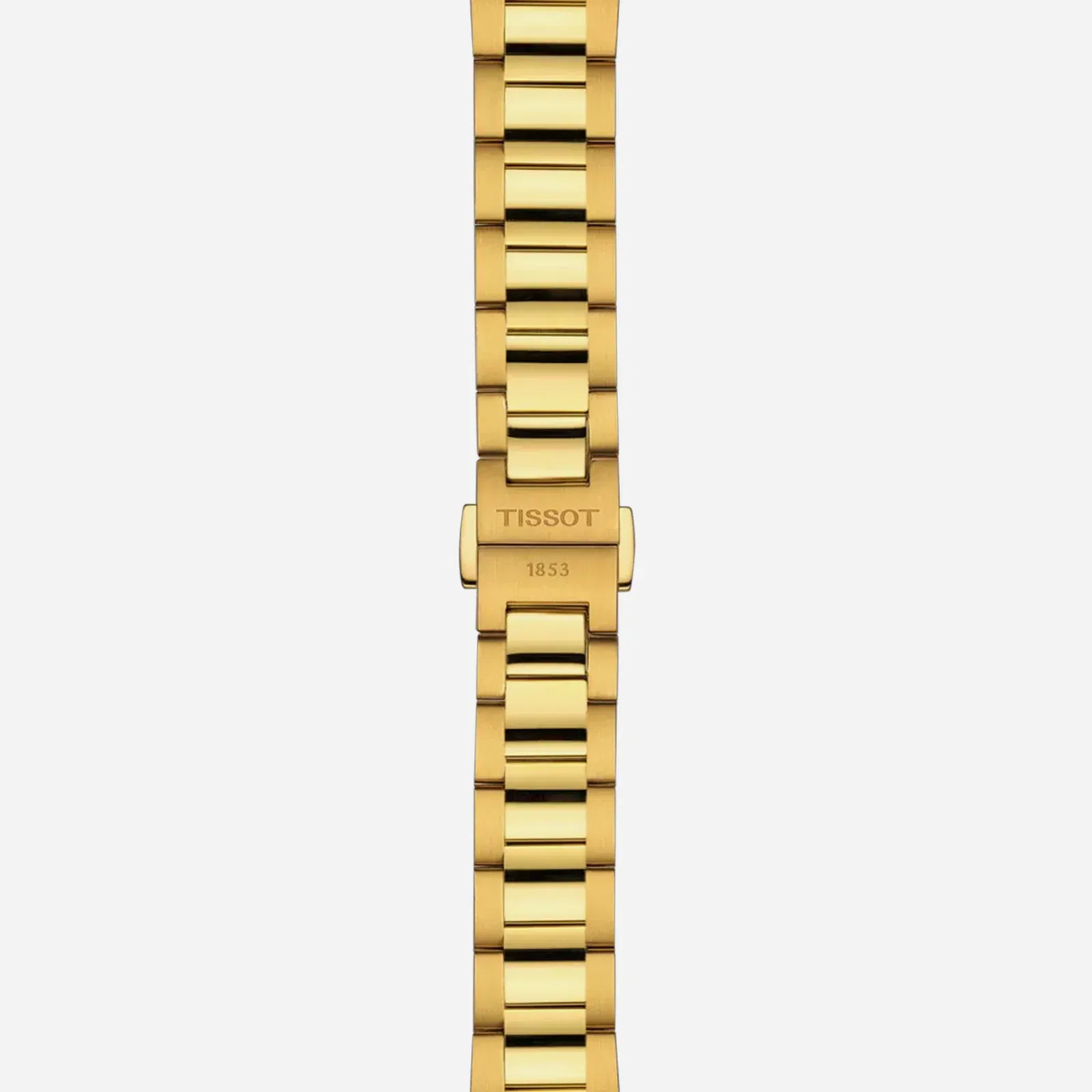 Tissot PR 100 34mm Champagne Dial Yellow Gold Stainless Steel Yellow Gold PVD Strap Watch