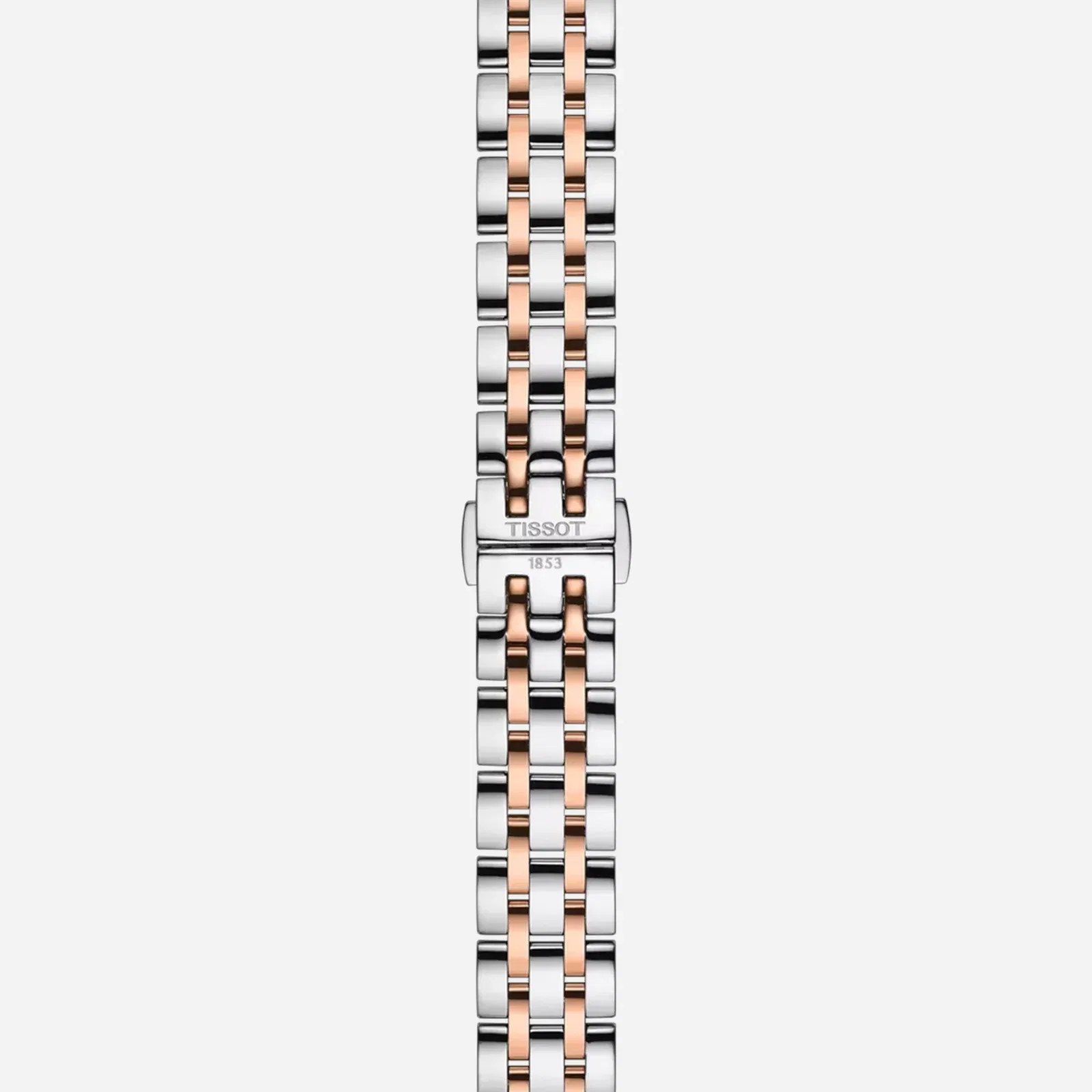 Tissot Classic Dream Lady Dauphine Dial Silver & Rose Gold PVD Watch