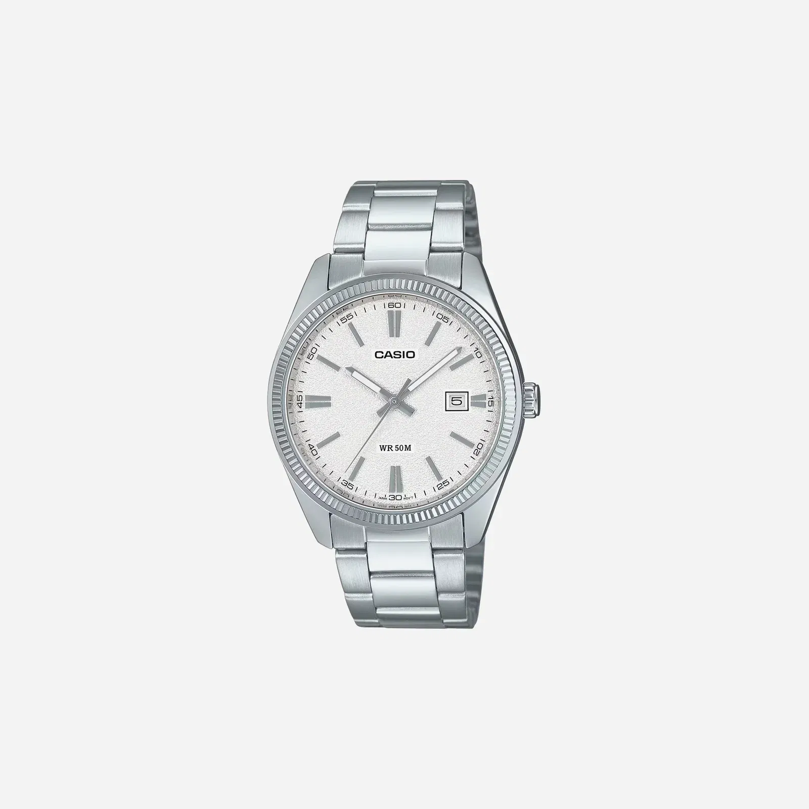 Casio Enticer White Off-White Dial Analog Watch MTP-1302DA-7AV