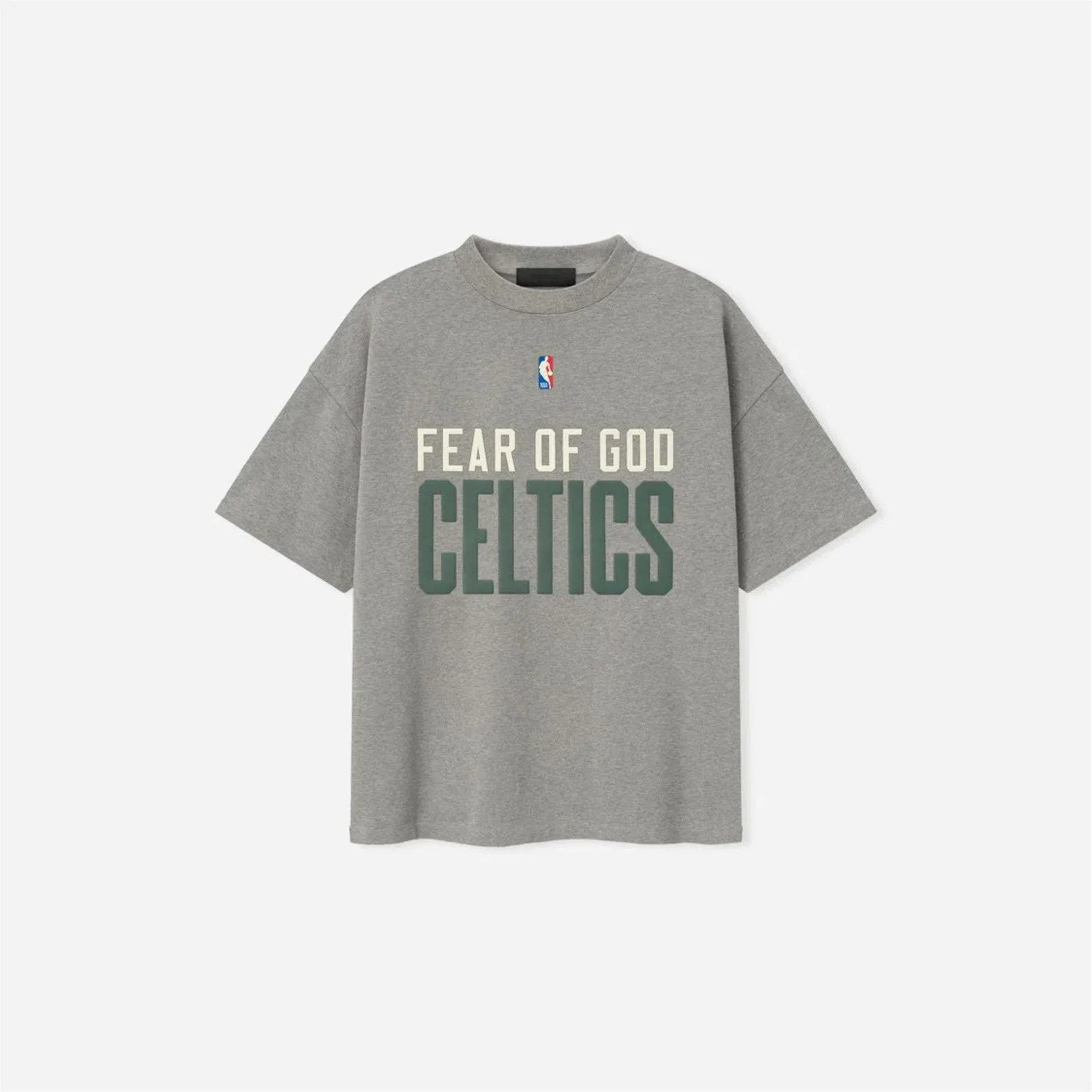 Fear Of God Essentials Celtics 90s T-Shirt Concrete Heather