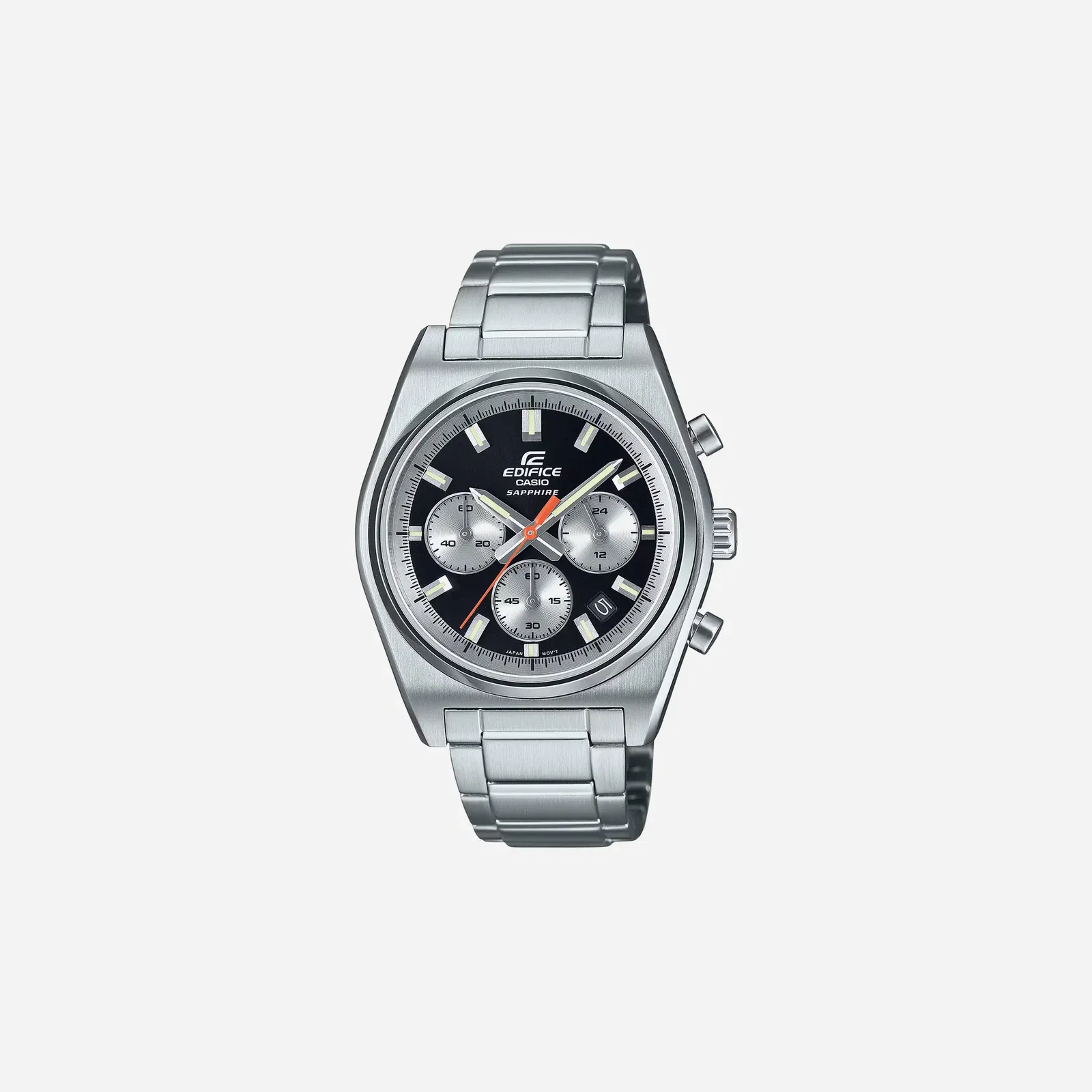 Casio Edifice EFB-730D-1AVUDF Quartz Black Dial Chronograph Stainless Steel Watch