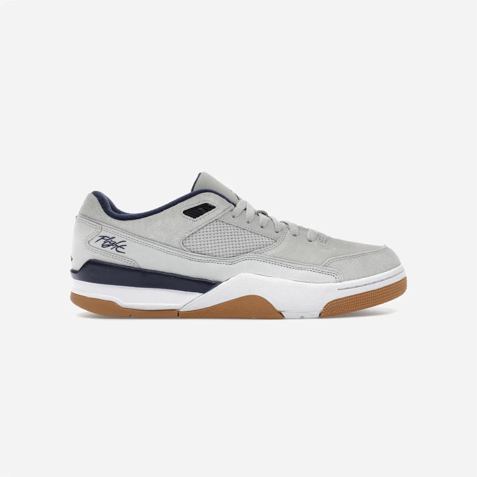 Air Jordan Flight Court Neutral Grey Midnight Navy Gum