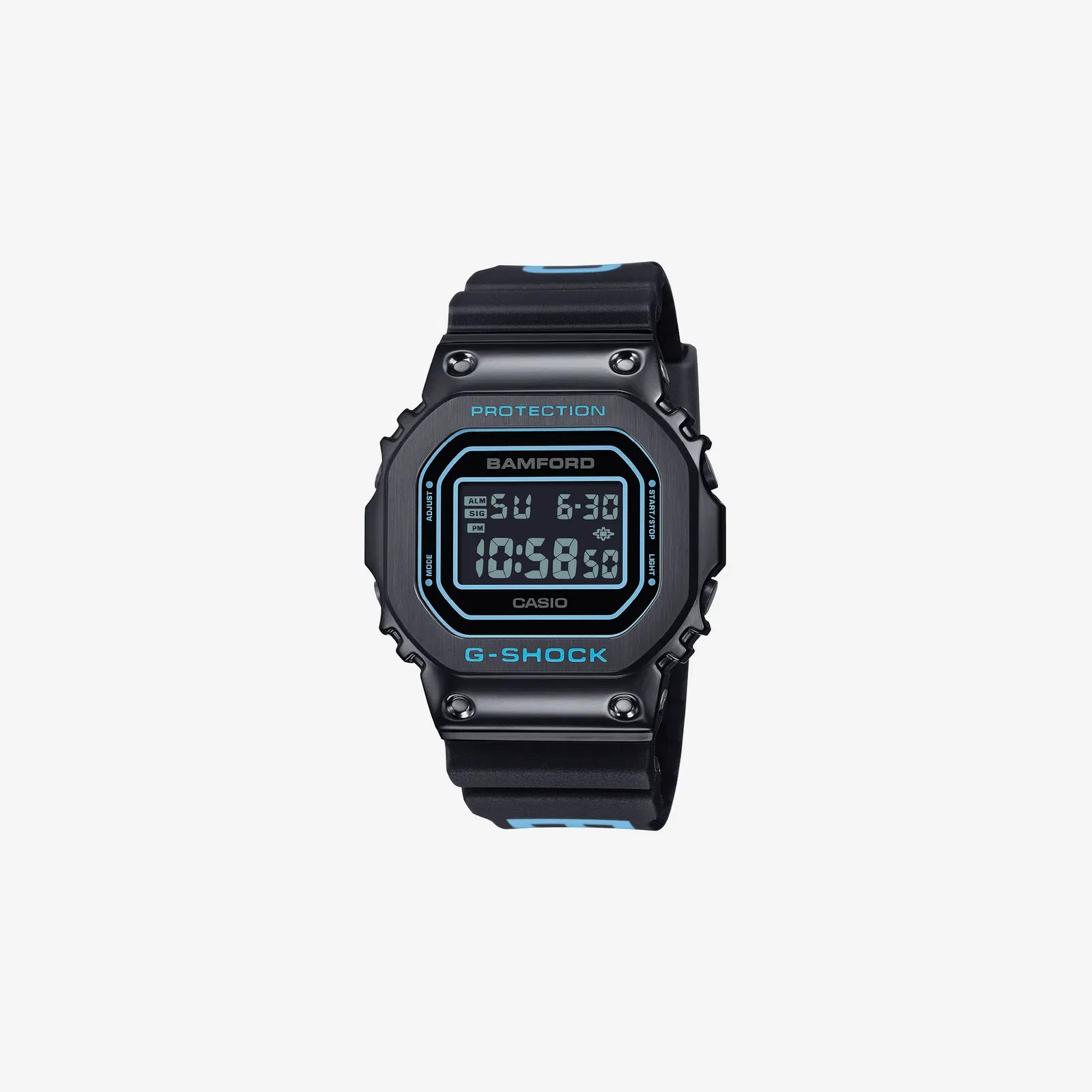 Casio GM-5600BWD-1DR Quartz Black Dial Digital Resin Watch