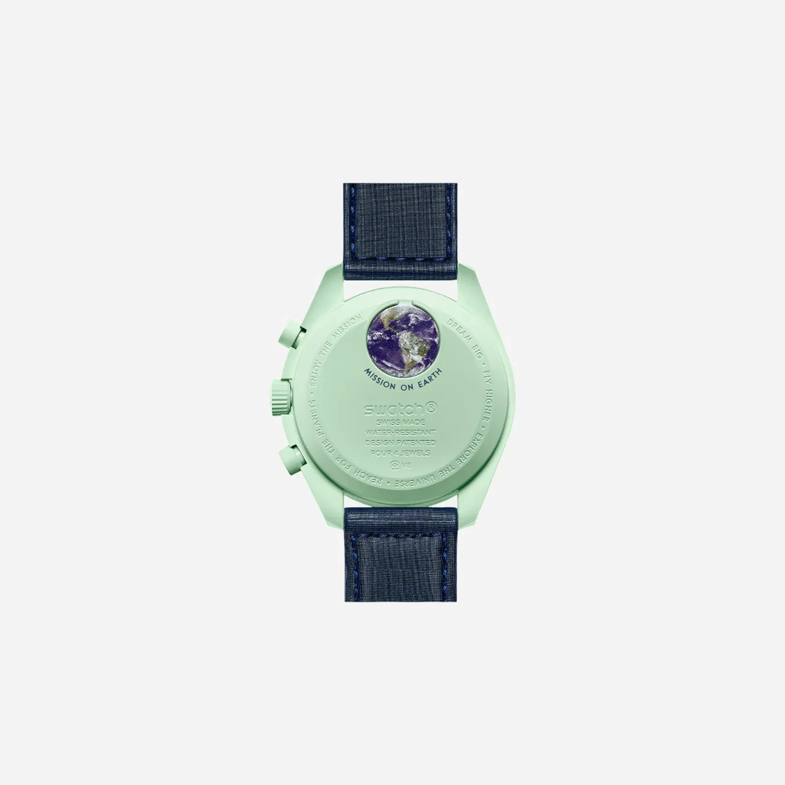 Swatch X Omega Bioceramic Moonswatch Mission To Earth