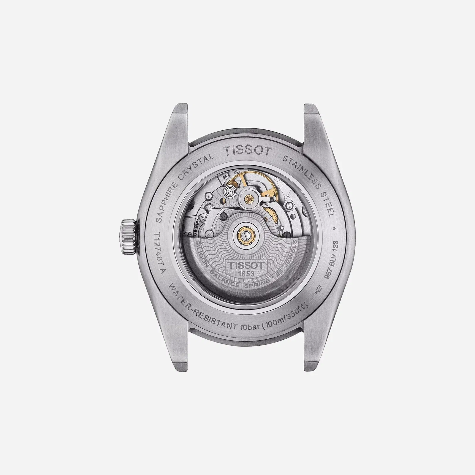 Tissot V8 Swissmatic Automatic Dial Grey Stainless Steel Watch