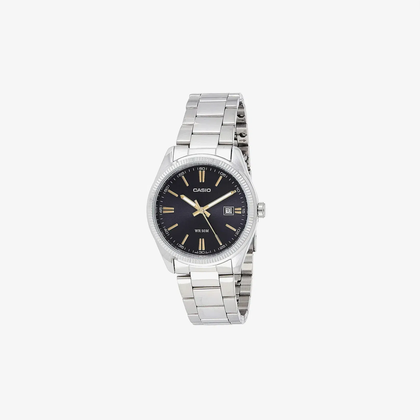 Casio MTP-1302D-1A2VDF Quartz Analog Black Dial Watch