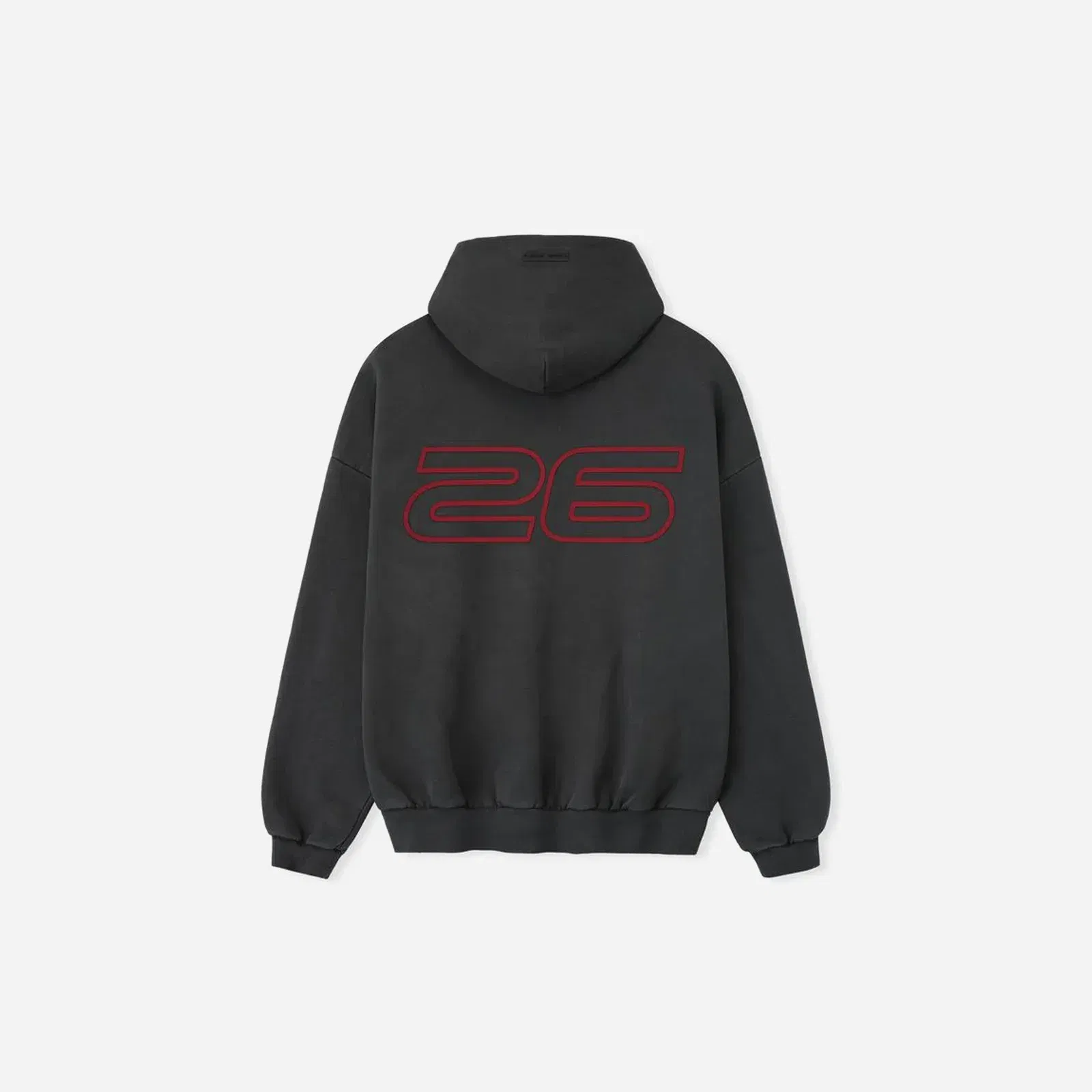 Fear Of God Essentials Heavy Fleece 90s Hoodie Iron Grey
