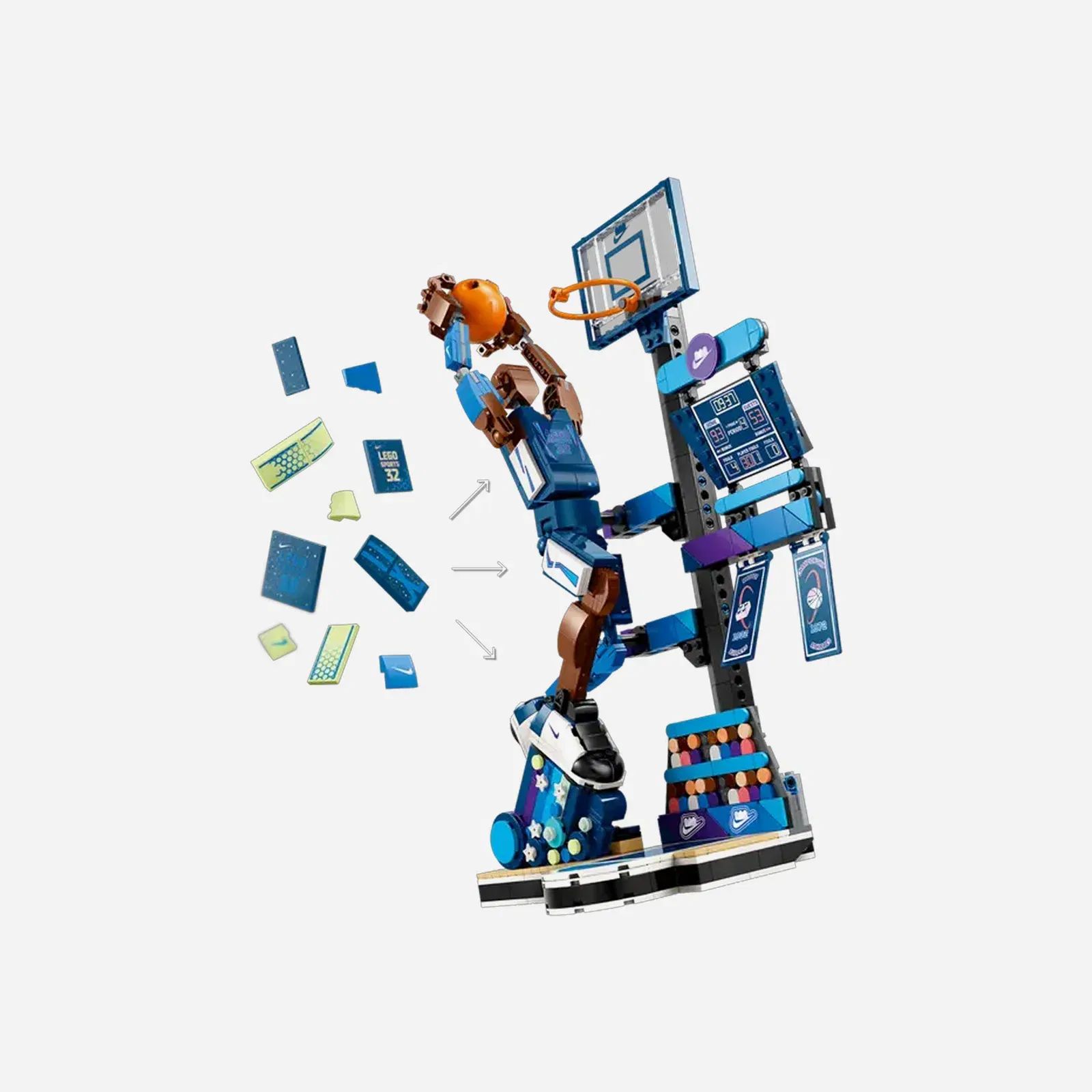 Nike Slam Dunk x LEGO Set