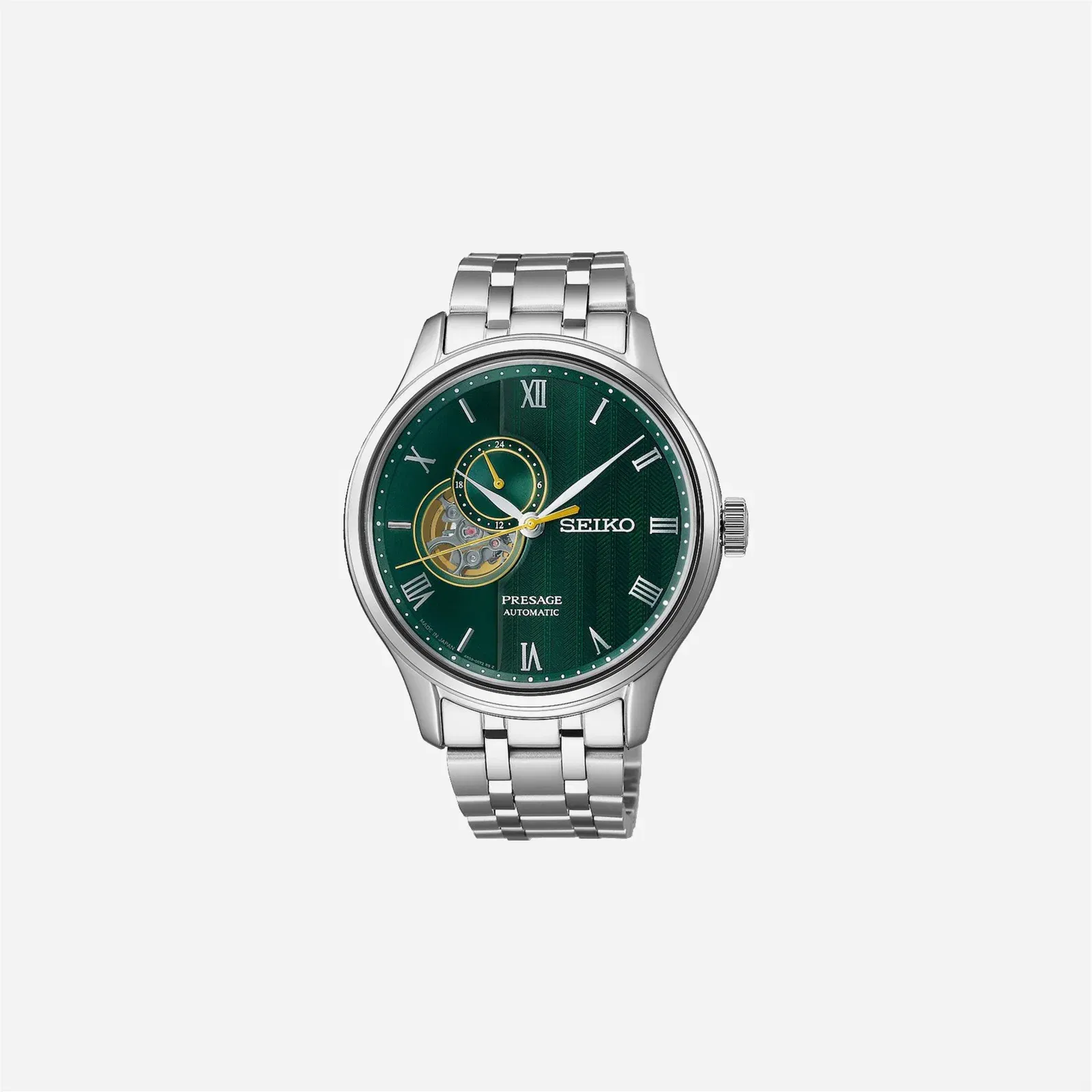 Seiko Presage Japanese Zen Gardens In Fern Green - Green - SSA463J1