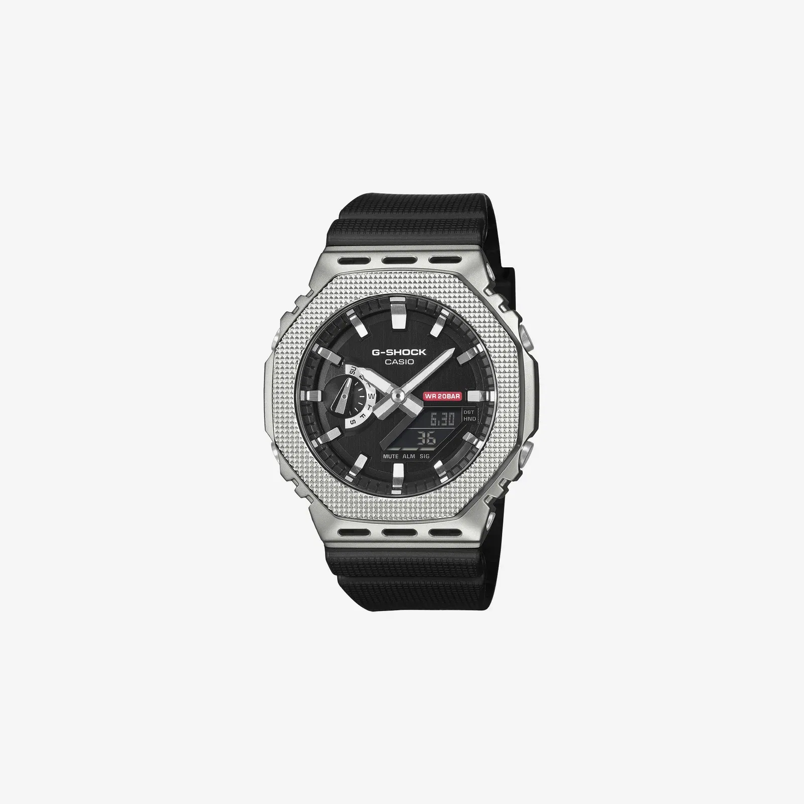 Casio G-Shock GM-2100M-1ADR Quartz Black Dial Analog-Digital Resin Watch