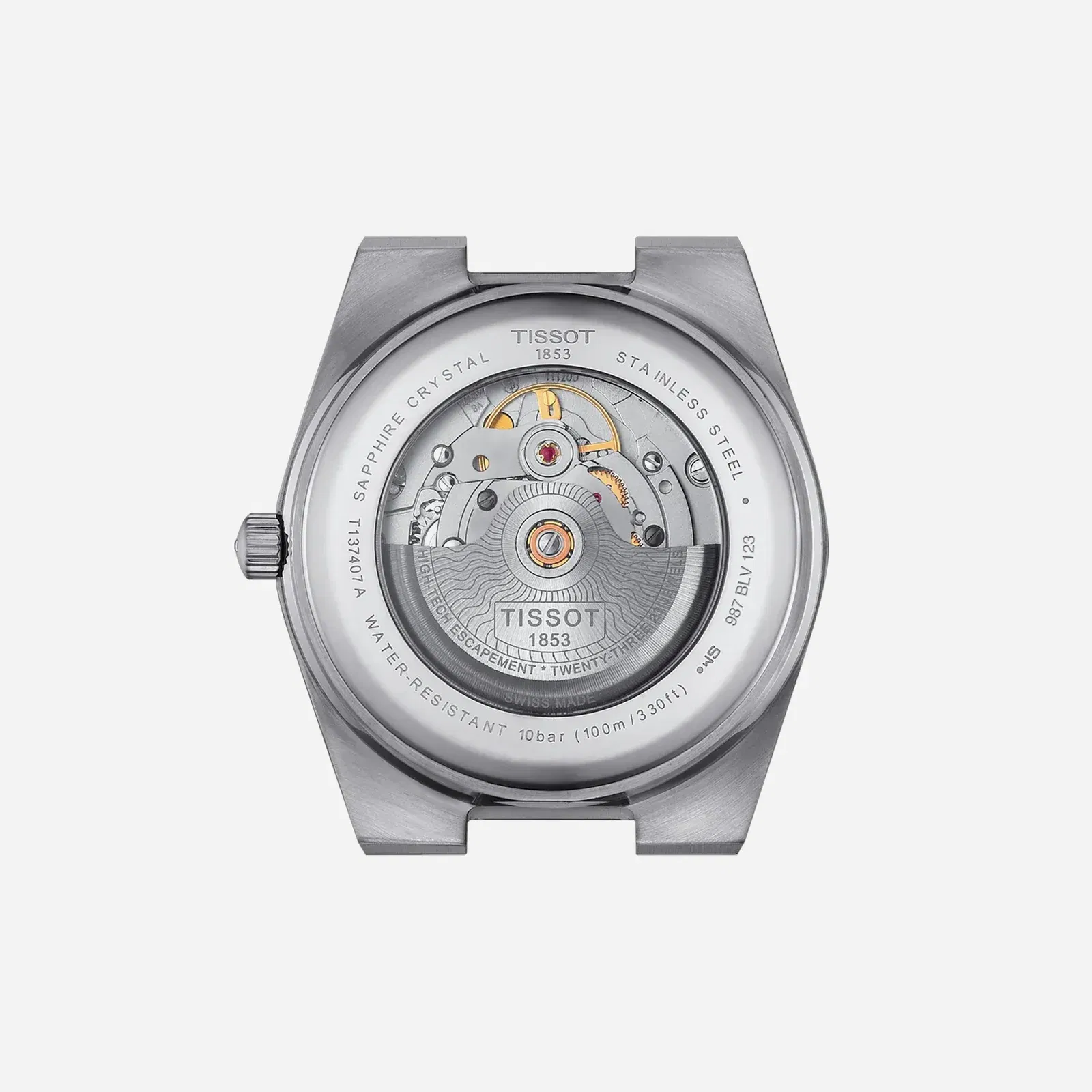 Tissot PRX Powermatic 80 40mm Blue Dial Silver Stainless Steel Watch