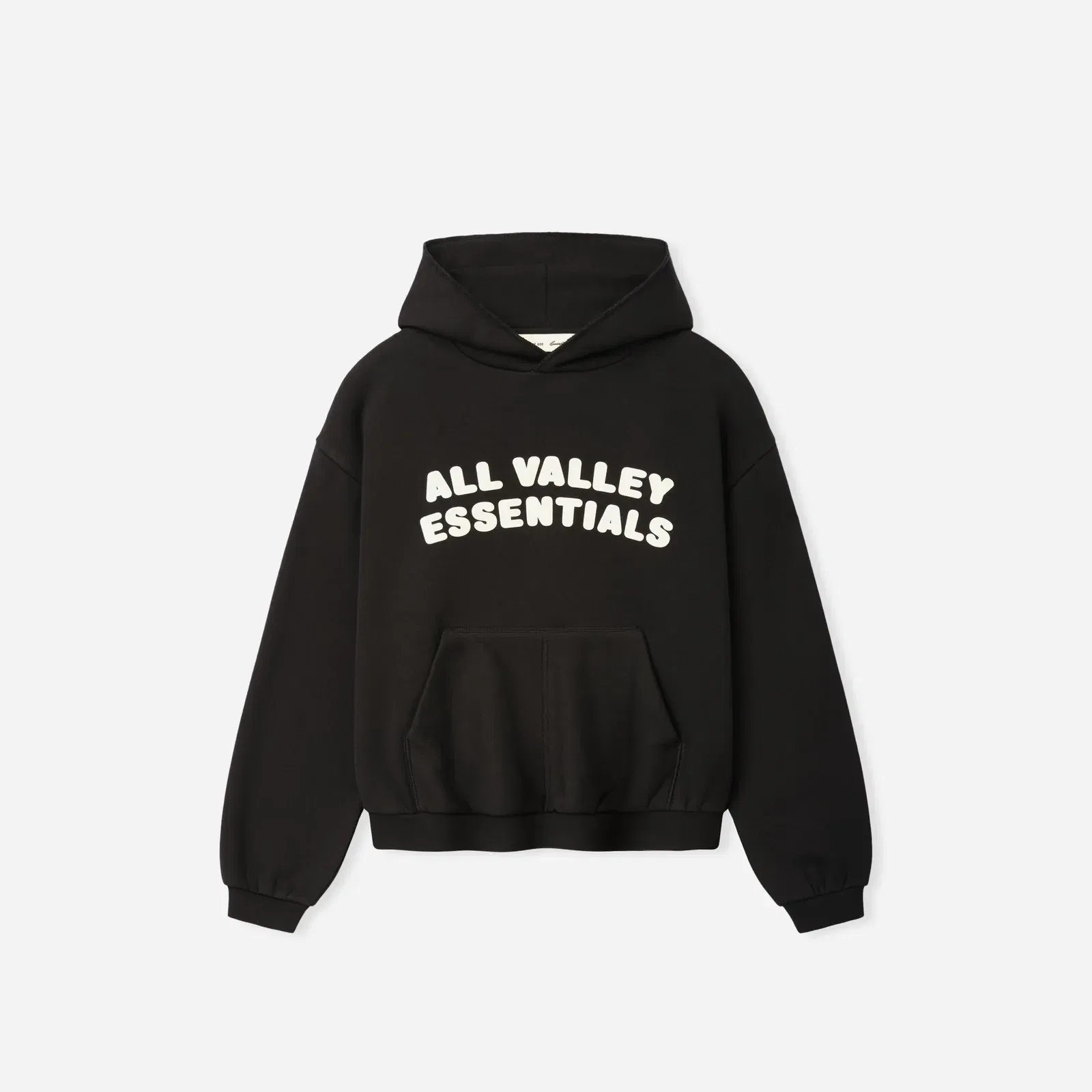 Fear Of God Essentials Kids 90s Hoodie Vintage Black
