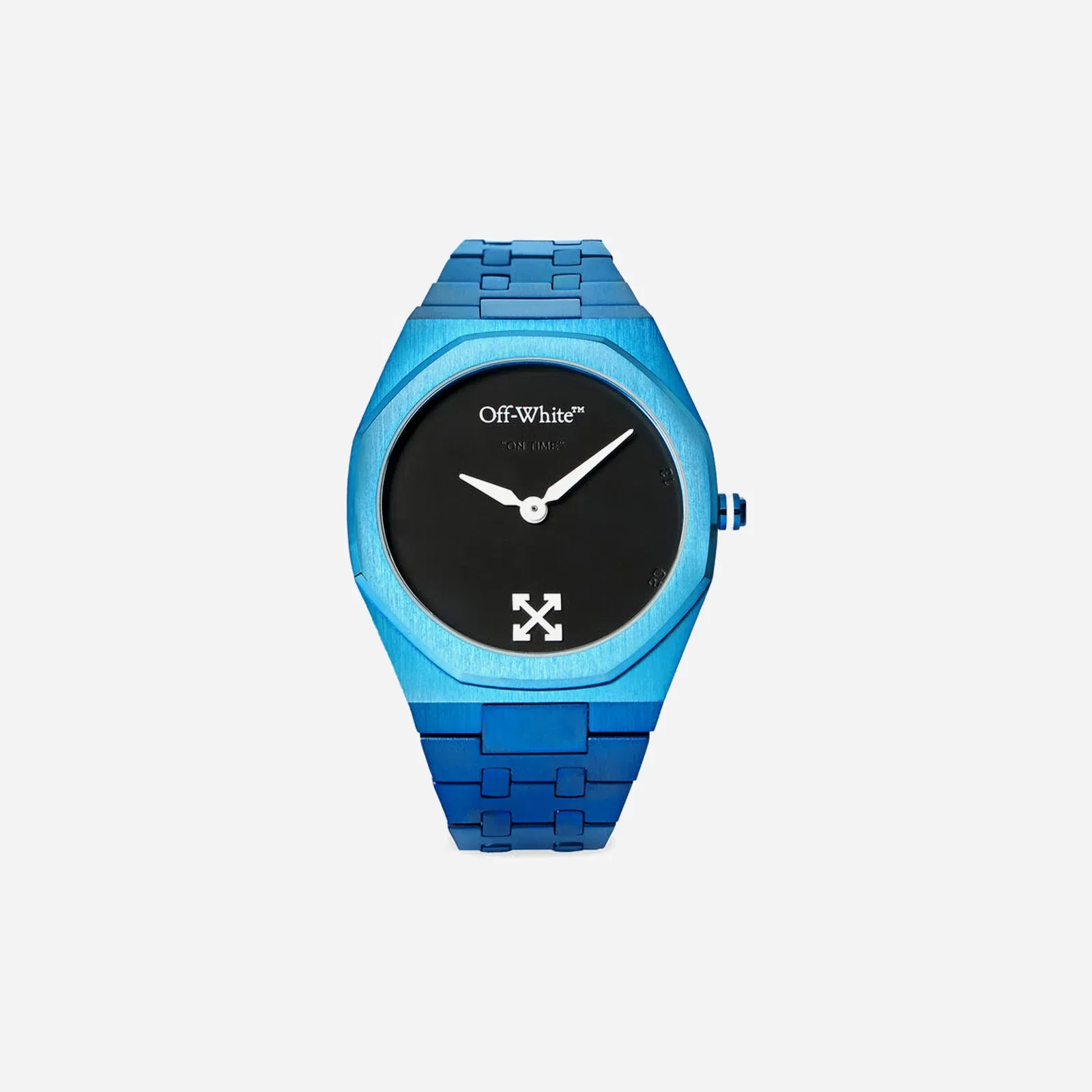Off-White On Time Watch Blue